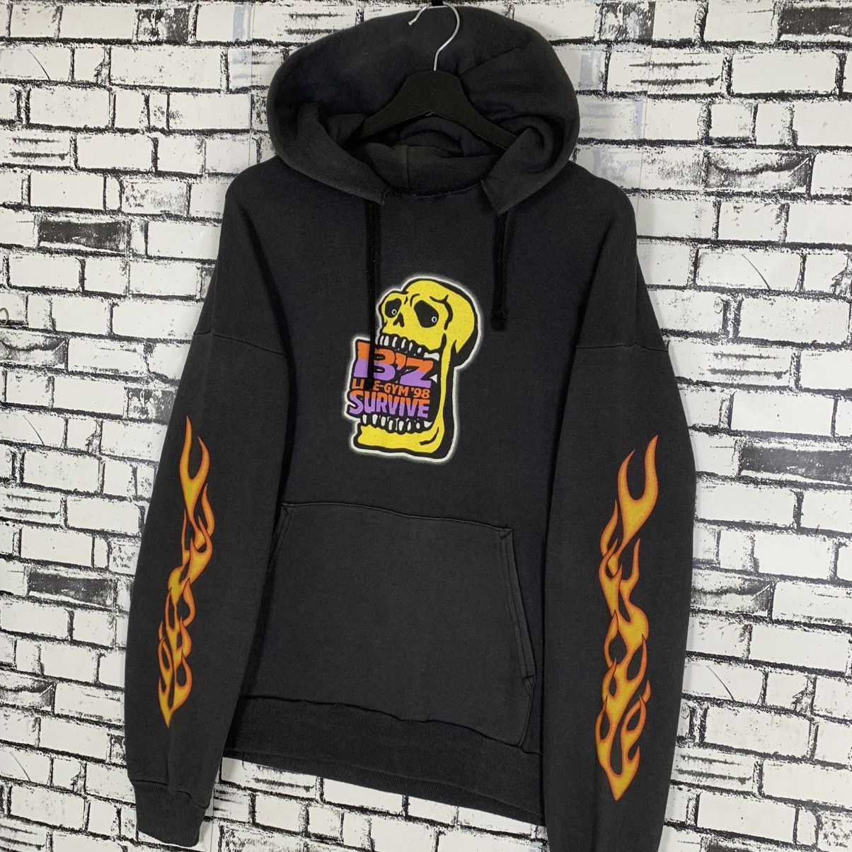 Designer × Japanese Brand × Vintage Vintage Bz Live Gym 1998 Survive Hoodie Sweatshirt Size US S / EU 44-46 / 1 - 2 Thumbnail