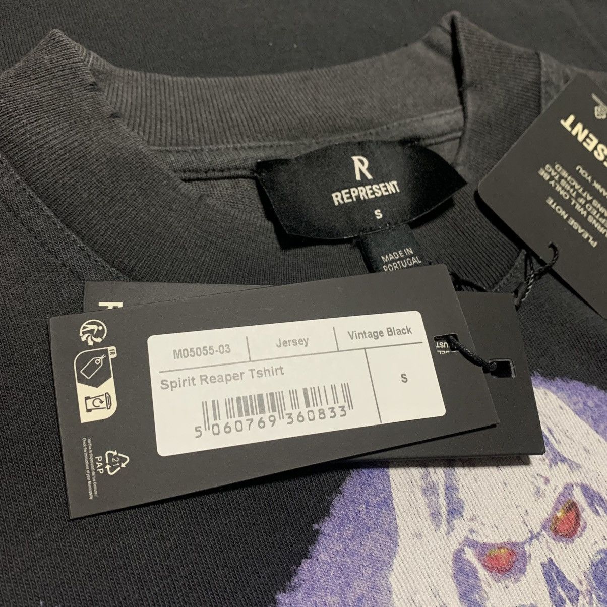 Represent Clo. Represent Small Spirit Reaper Vintage Black Tee Size US S / EU 44-46 / 1 - 4 Thumbnail
