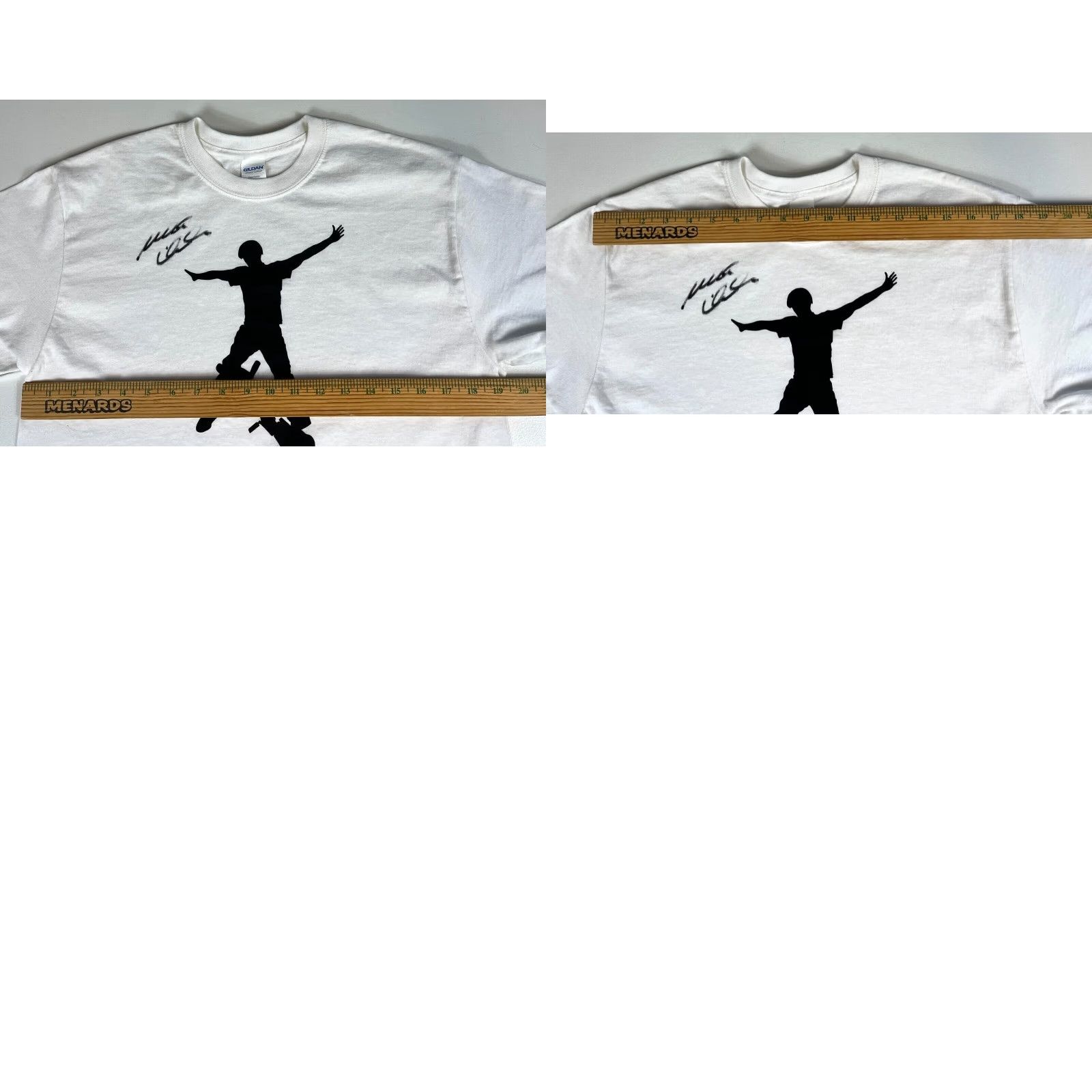 Gildan Matt Wilhelm Pro BMX Rider Autographed T-Shirt Sz M Size US M / EU 48-50 / 2 - 8 Thumbnail