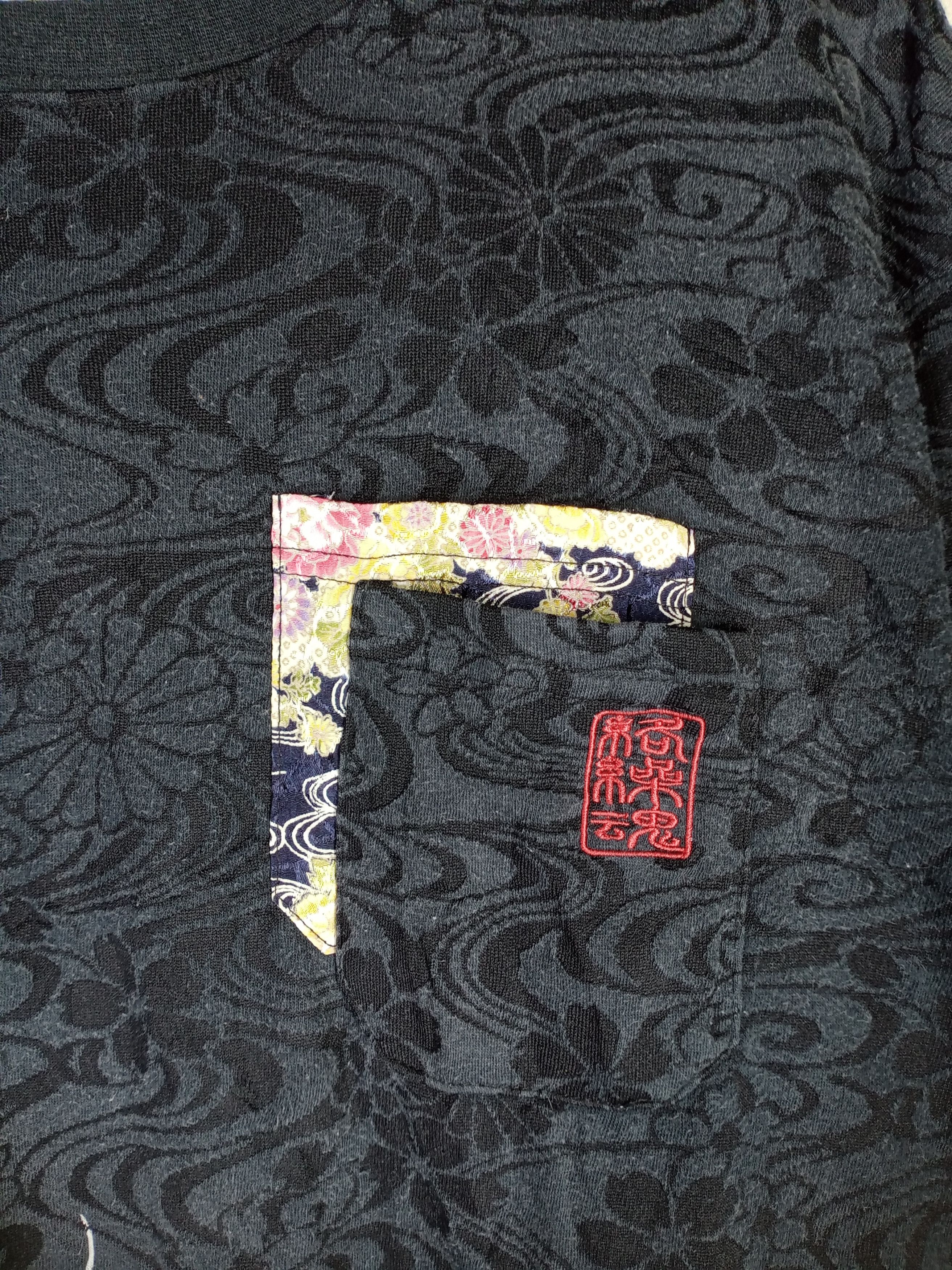 Karakuri Tamashii Rare Vintage Karakuri Tamashi Fullprint Long Sleeve Tshirt Size US XL / EU 56 / 4 - 7 Thumbnail