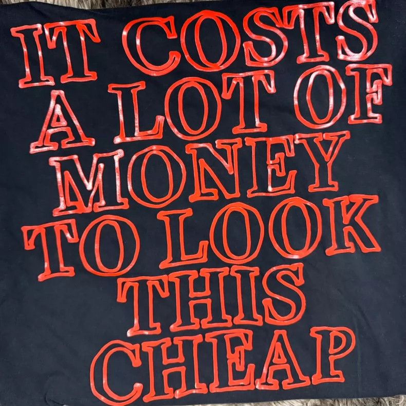 Vetements Vetements 24SS red slogan letter print short-sleeve Size US M / EU 48-50 / 2 - 2 Thumbnail