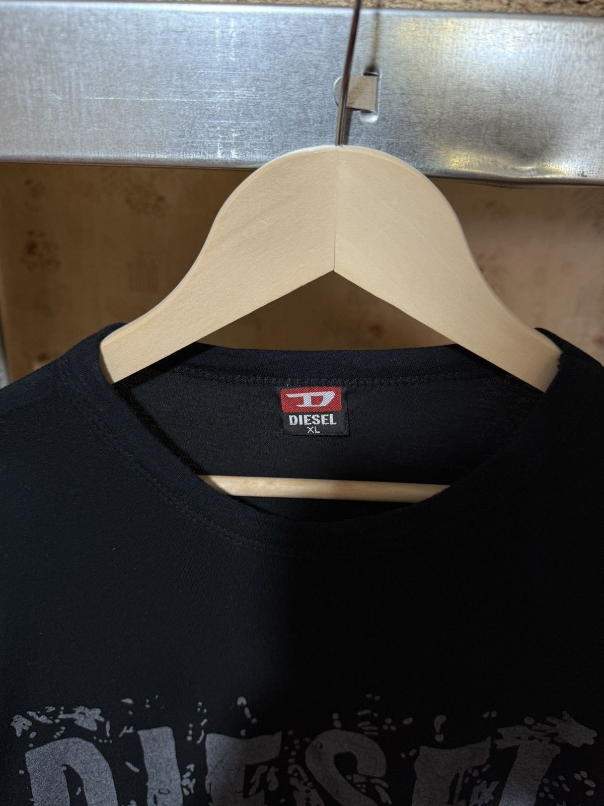 Diesel × Japanese Brand Vintage 90s Diesel Jeans And Work Wear t-shirt retro rare Size US XL / EU 56 / 4 - 4 Thumbnail