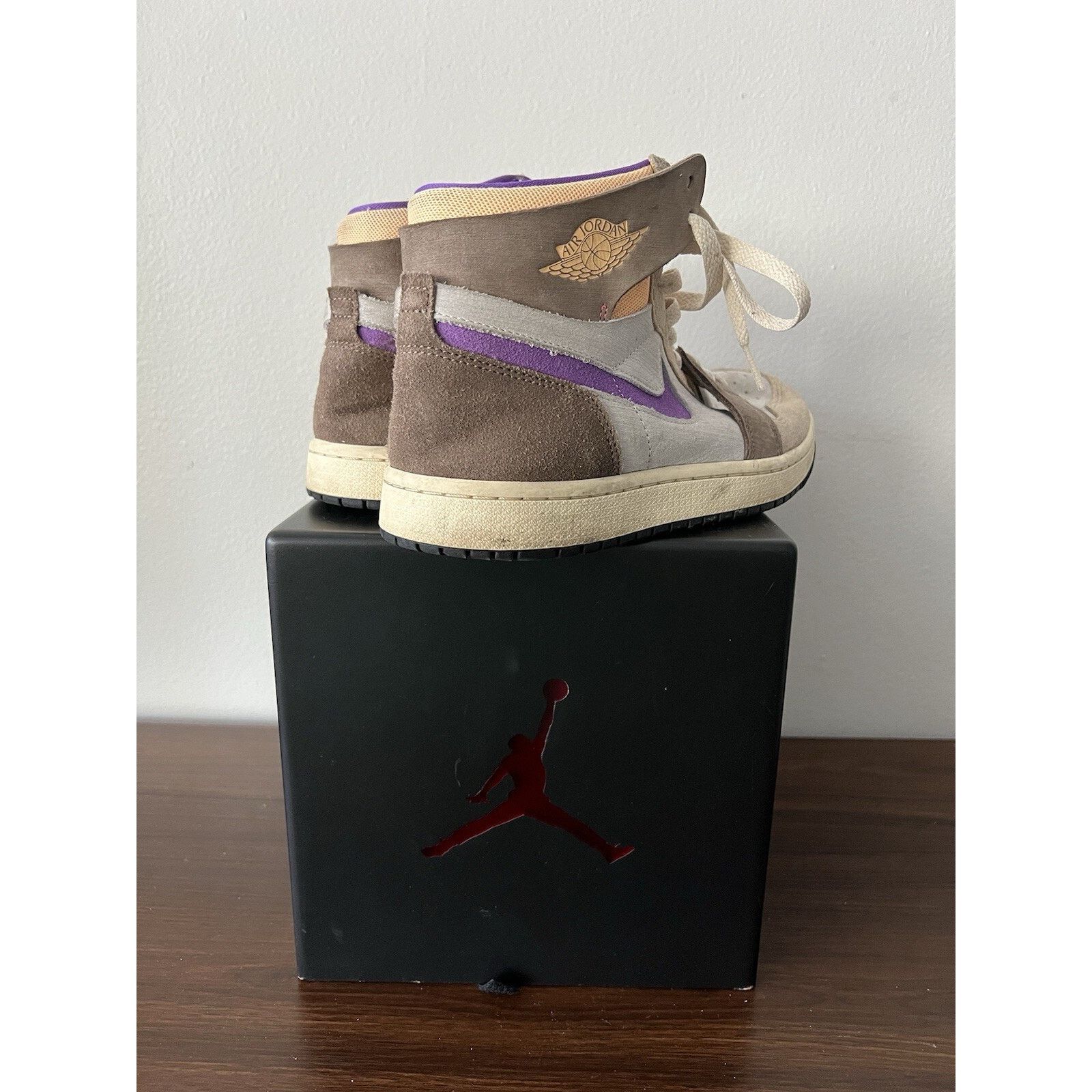 Nike Nike Air Jordan 1 Zm Mens Palomino Berry Fashion Sneakers 8 Size US 8 / EU 41 - 6 Thumbnail