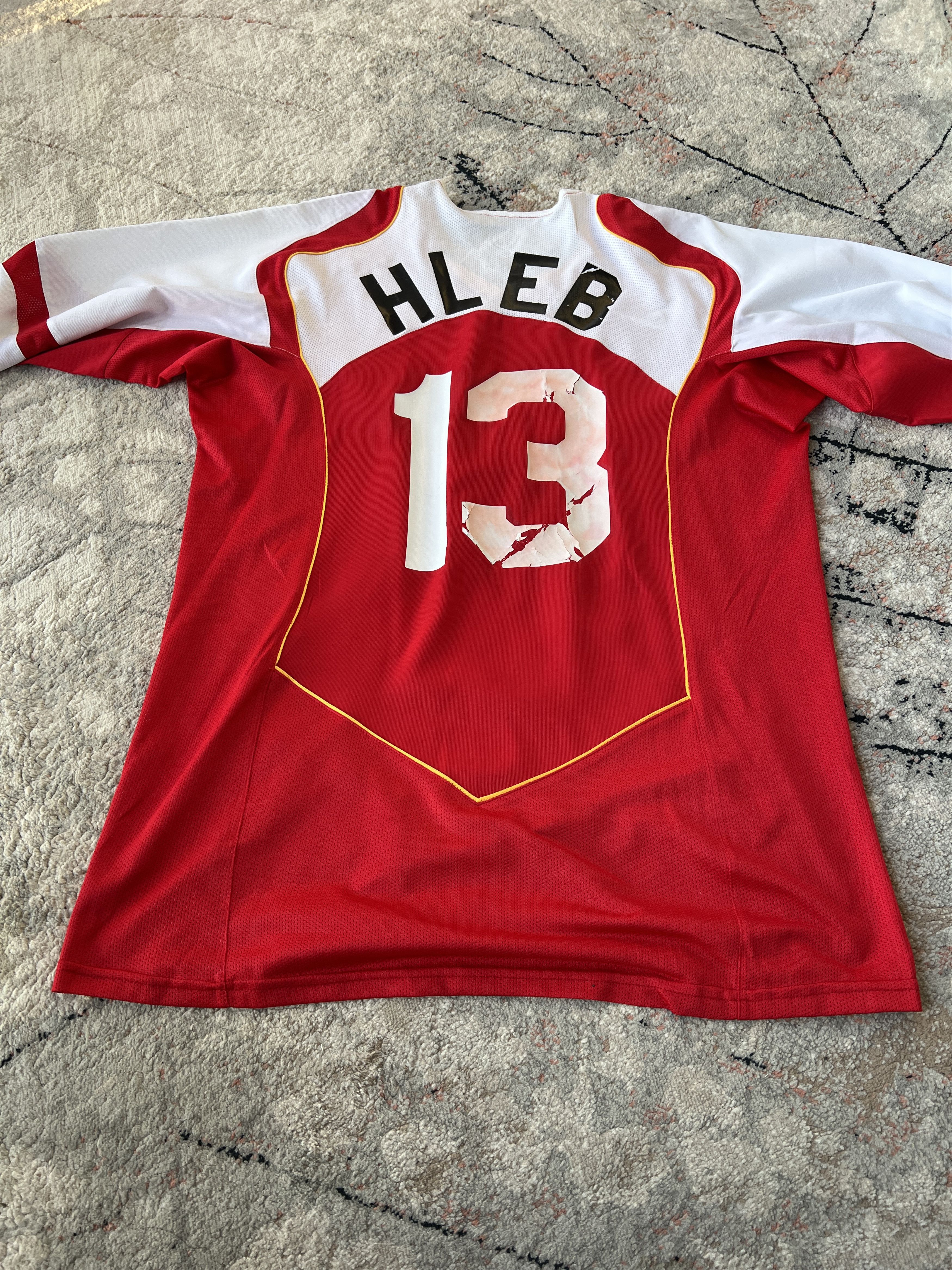 Nike Nike Arsenal 2004/2005 Alexander Hleb Jersey Size US L / EU 52-54 / 3 - 8 Thumbnail