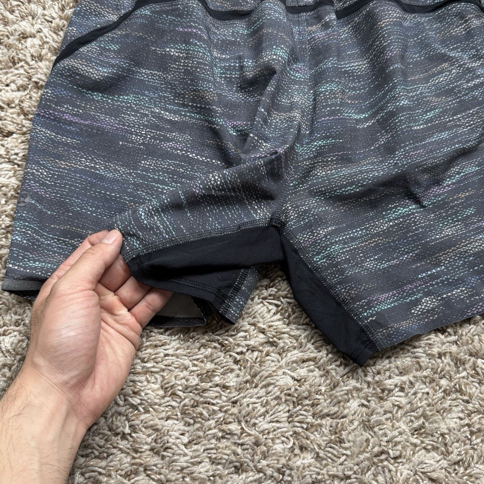 Lululemon LuluLemon Surge Running Shorts Athletic Small 5” Inseam Grey Size US 30 / EU 46 - 7 Thumbnail