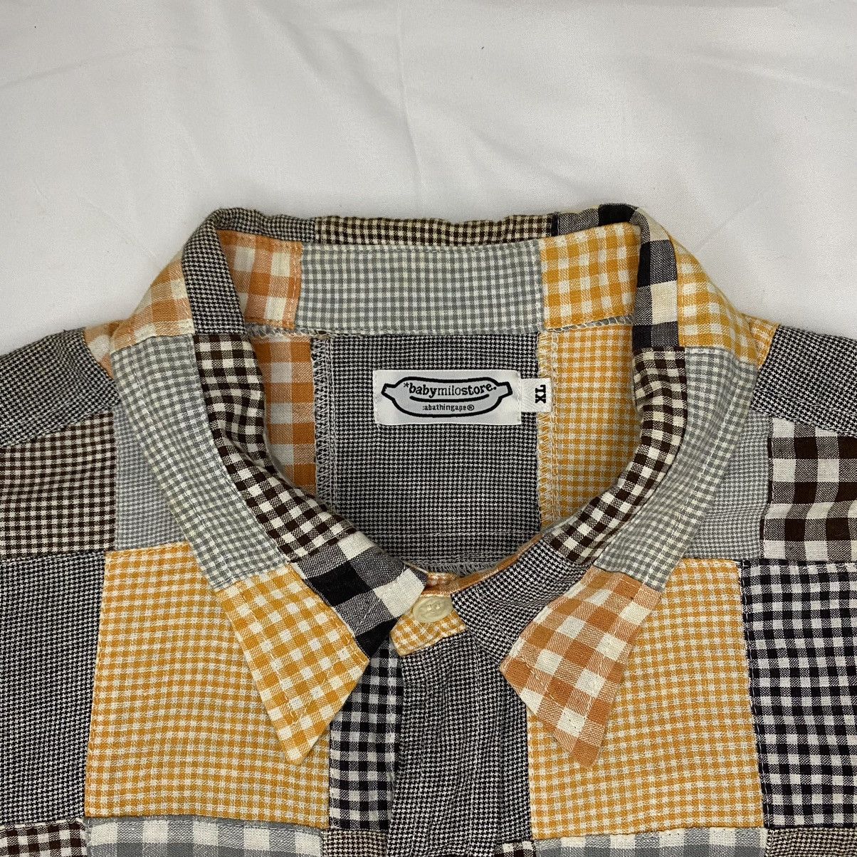 Bape Baby Milo Patchwork Polo Size US XL / EU 56 / 4 - 6 Thumbnail