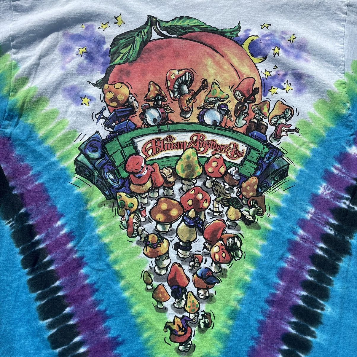 Liquid Blue NWT 1997 Allman Brothers Band Mushroom Express XL Size US XL / EU 56 / 4 - 4 Thumbnail