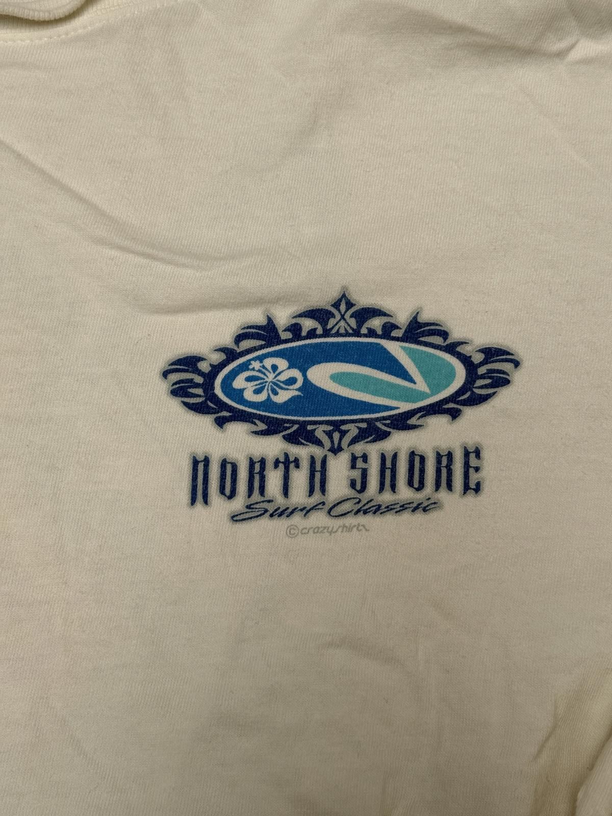 Other Y2K Crazy Shirts Pin Up Surfer Girl North Shore LS Tee - L Size US L / EU 52-54 / 3 - 4 Thumbnail