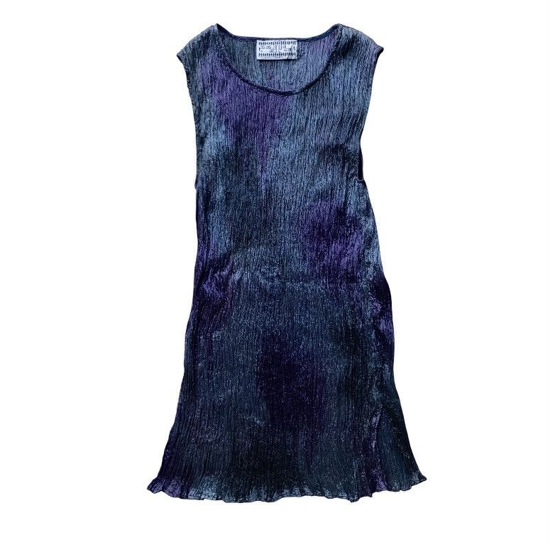 Pleats Please Issey Miyake Vintage Tati Studio paris pleated sleeveless dress Size ONE SIZE - 6 Thumbnail