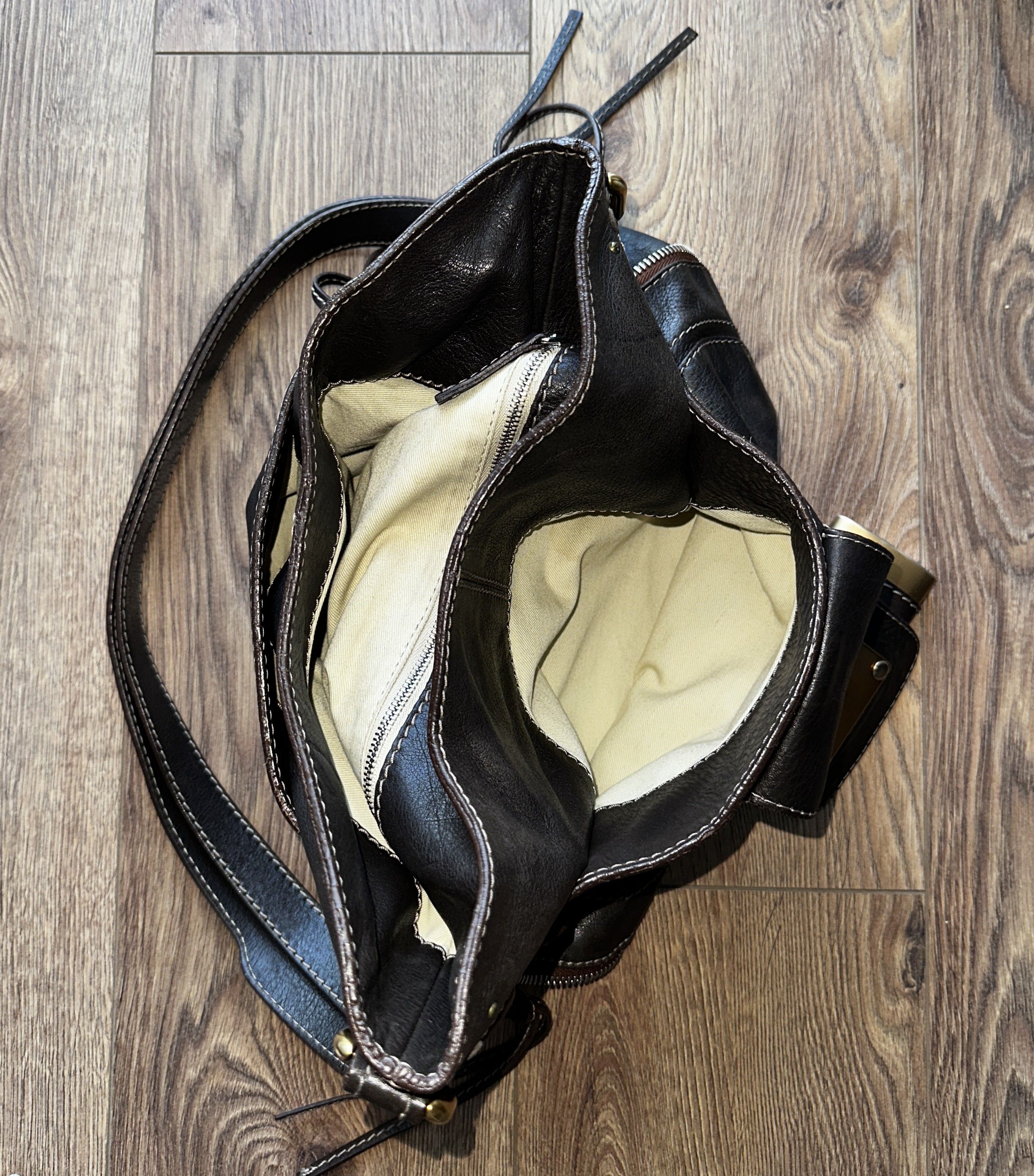 Chloe Chloe Pebbled Leather Paddington Hobo 02-07-53 Made In Italy Size ONE SIZE - 20 Thumbnail