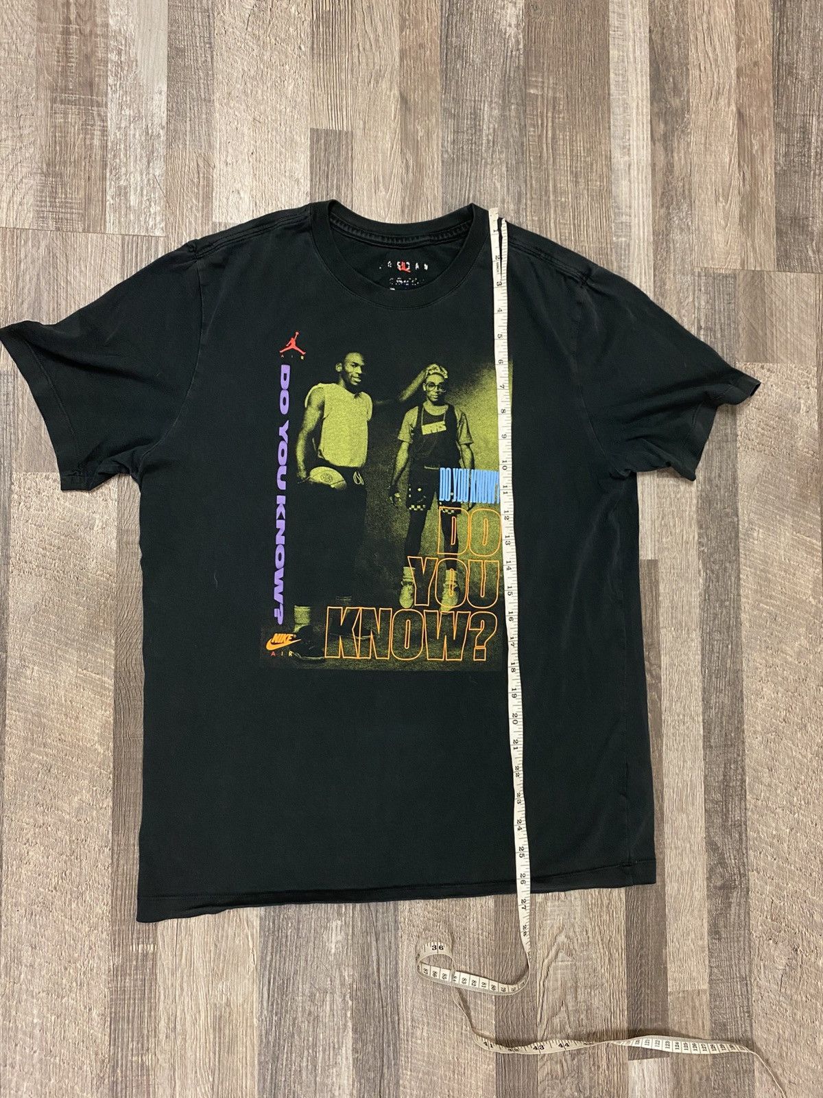 Jordan Brand Jordan Nike Do You Know Tee T Shirt Sun Faded Y2K Size US M / EU 48-50 / 2 - 5 Thumbnail