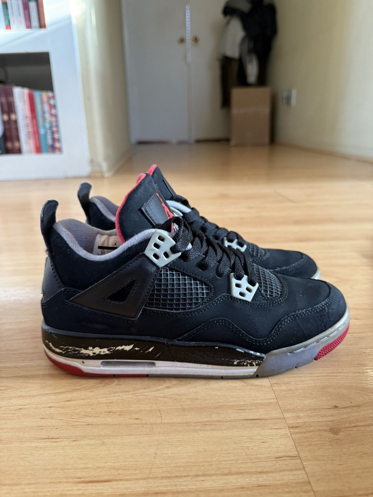 Jordan Brand 2012 air jordan 4 “bred” Size US 5 / EU 37 - 3 Thumbnail