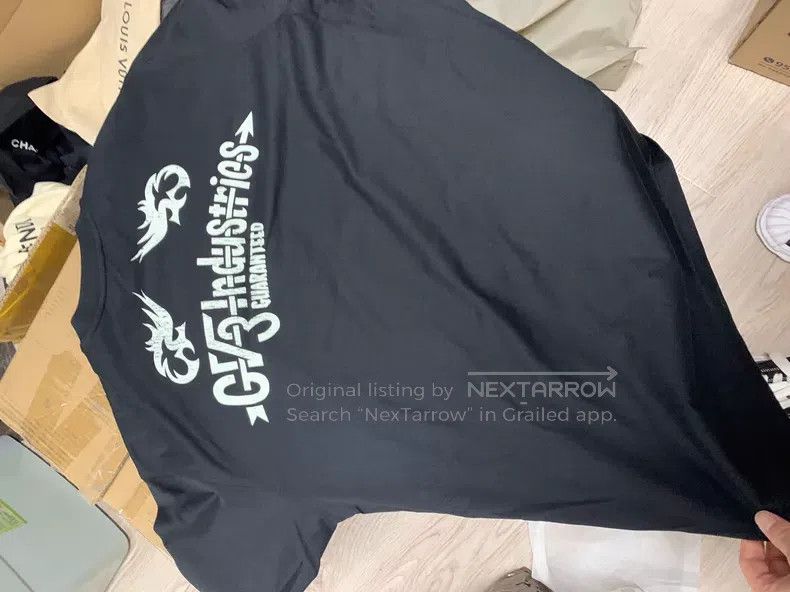 Givenchy Givenchy Black Distressed Bull Head Short Sleeve Size US S / EU 44-46 / 1 - 5 Thumbnail