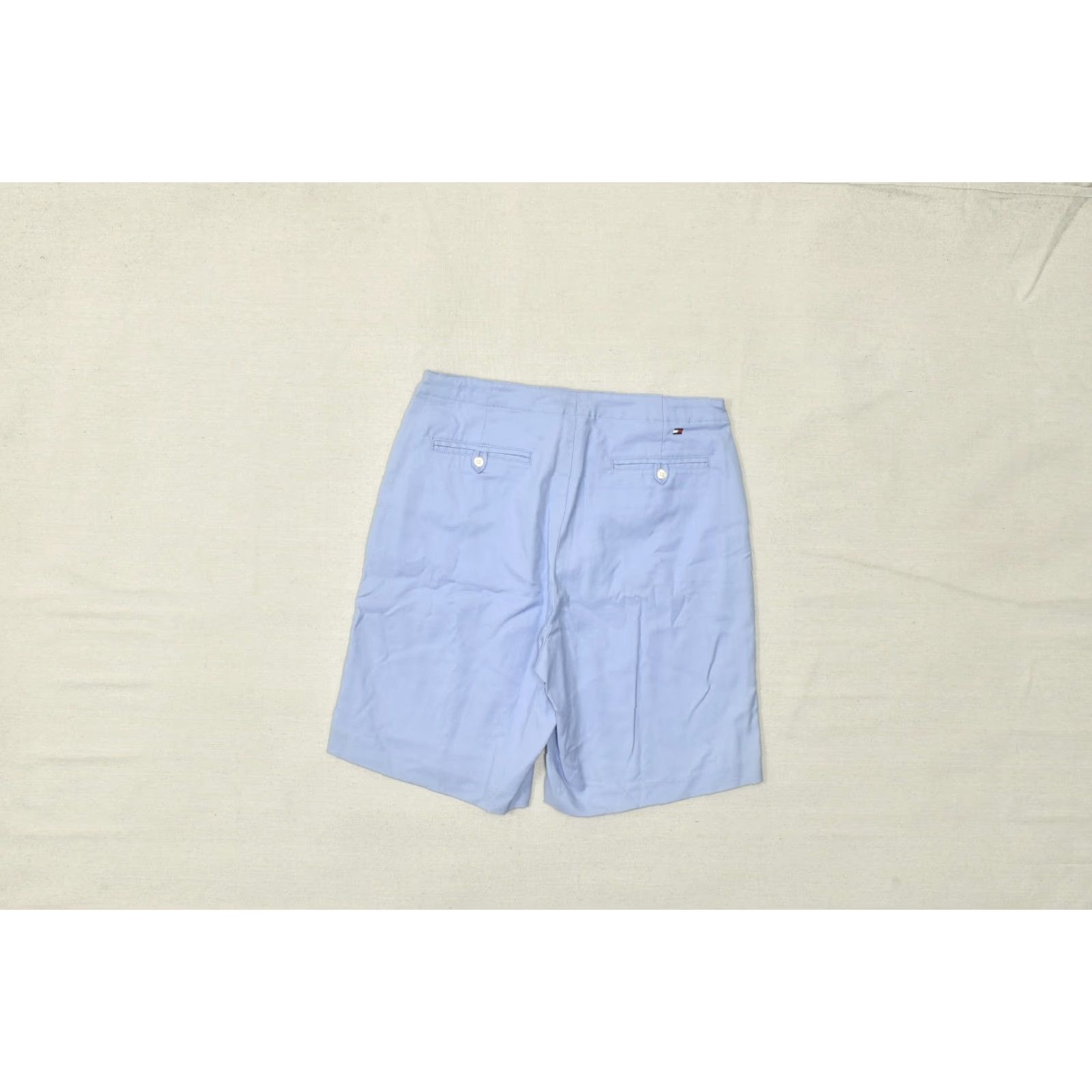Tommy Hilfiger Tommy Hilfiger Golf Women's Size 8 Blue Chino Shorts Stretch Cotton Bermuda Casual Summer Spring Walking Golf Womens Size 30" / US 8 / IT 44 - 8 Thumbnail