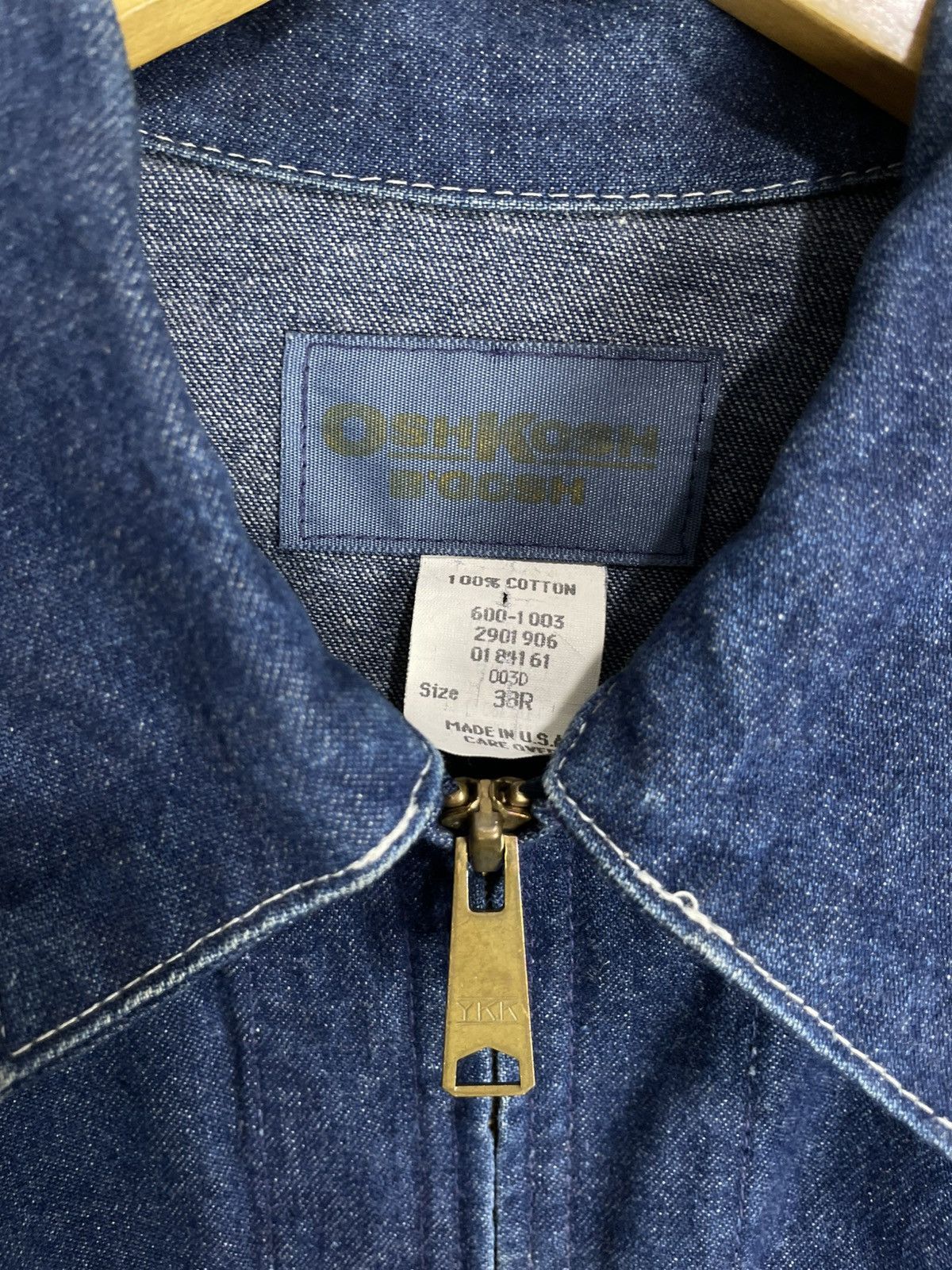 Vintage Oshkosh B'Gosh Denim Trucker Jacket 38R