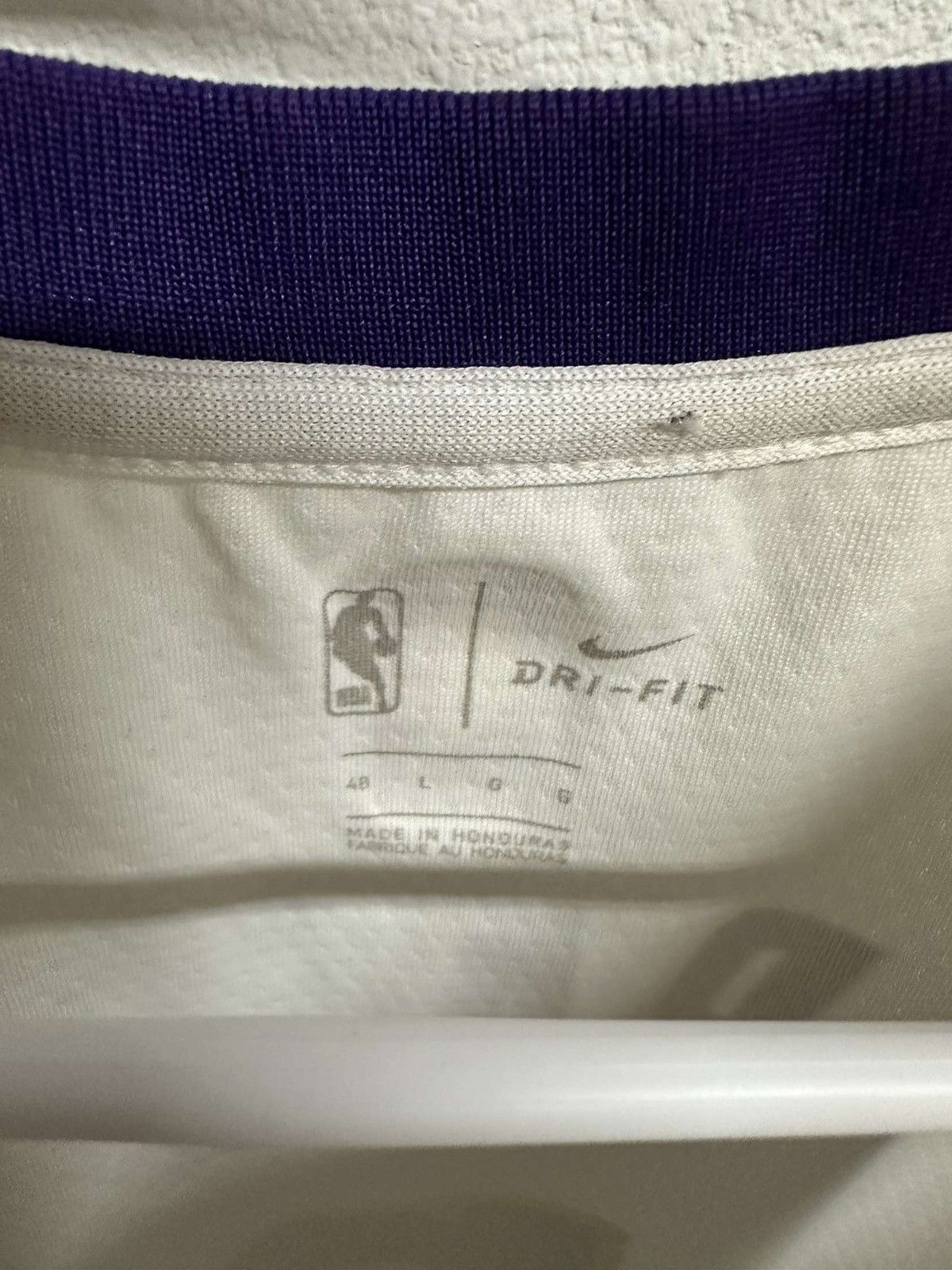 NBA Lakers Lonzo Ball Basketball Jersey Size US L / EU 52-54 / 3 - 3 Thumbnail