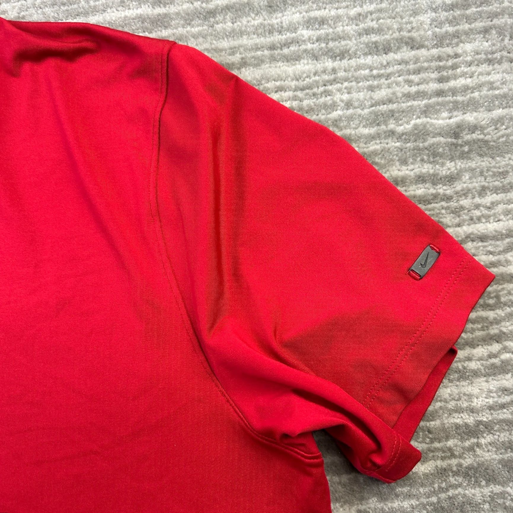 Nike Nike Tiger Woods Polo Shirt Mens Large Red Blade Collar Size US L / EU 52-54 / 3 - 4 Thumbnail