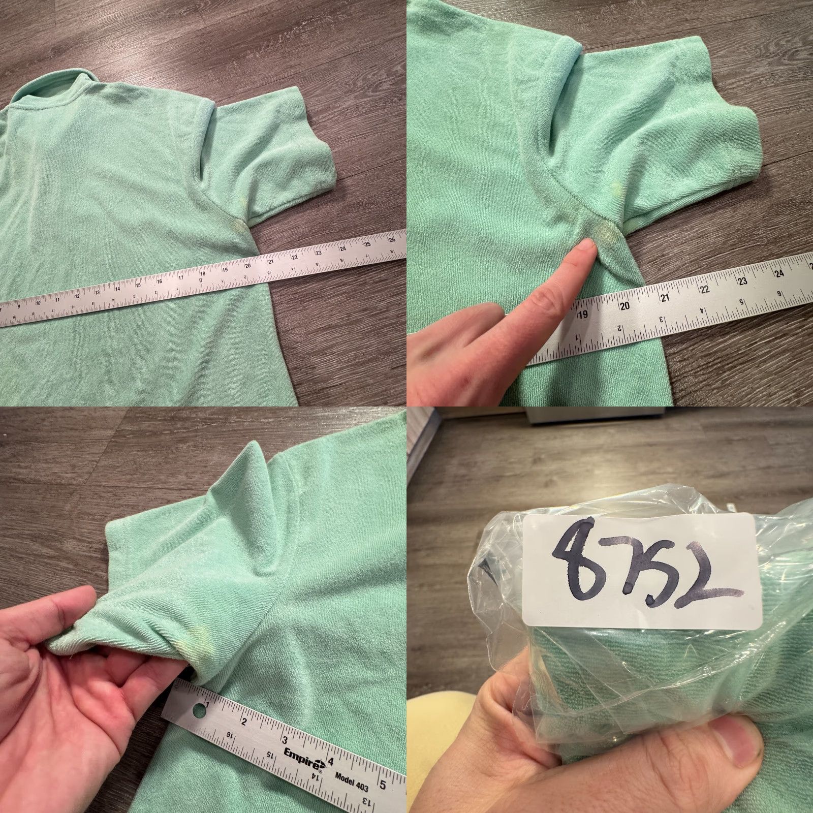 H&M H&M Polo Shirt Mens Small Green Terry Cloth Beach Pocket Water Casual Lounge Shirt Polo Men Small Green Terry Beach Casual Lounge Size US S / EU 44-46 / 1 - 8 Thumbnail