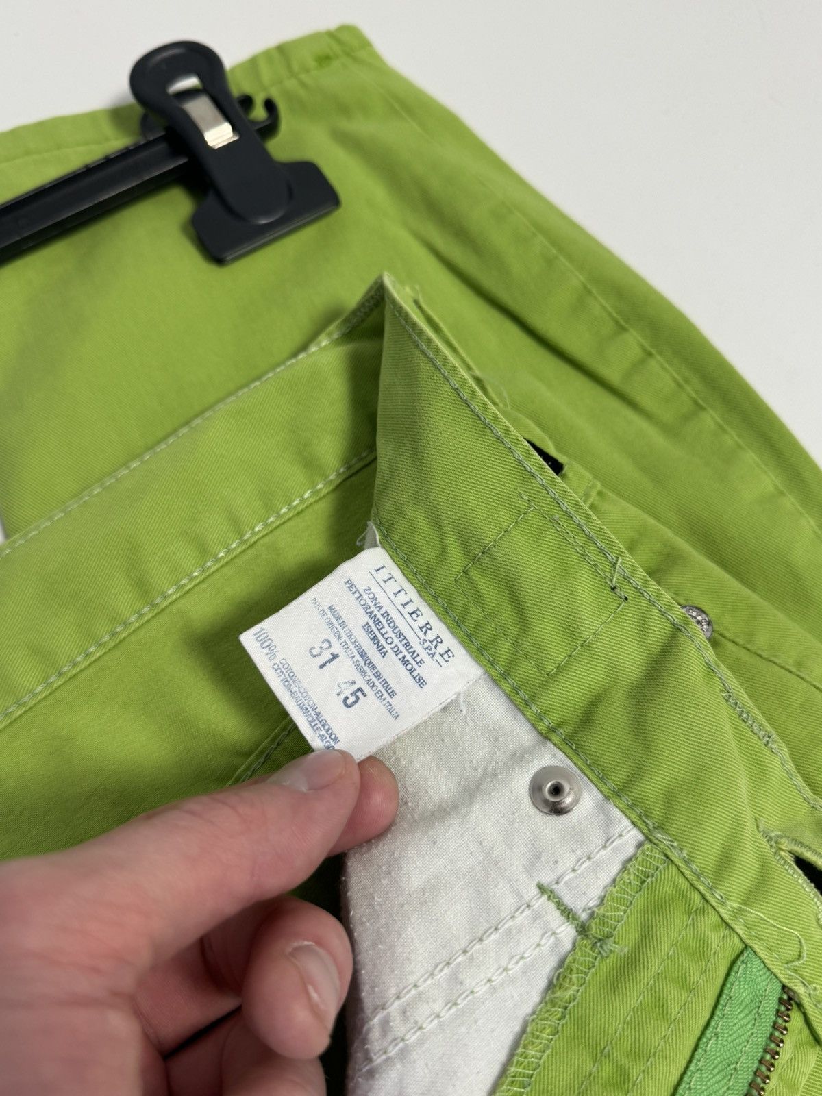 Versace Jeans Couture Versace Jeans Couture Neon Green Jeans Size 31" - 18 Thumbnail