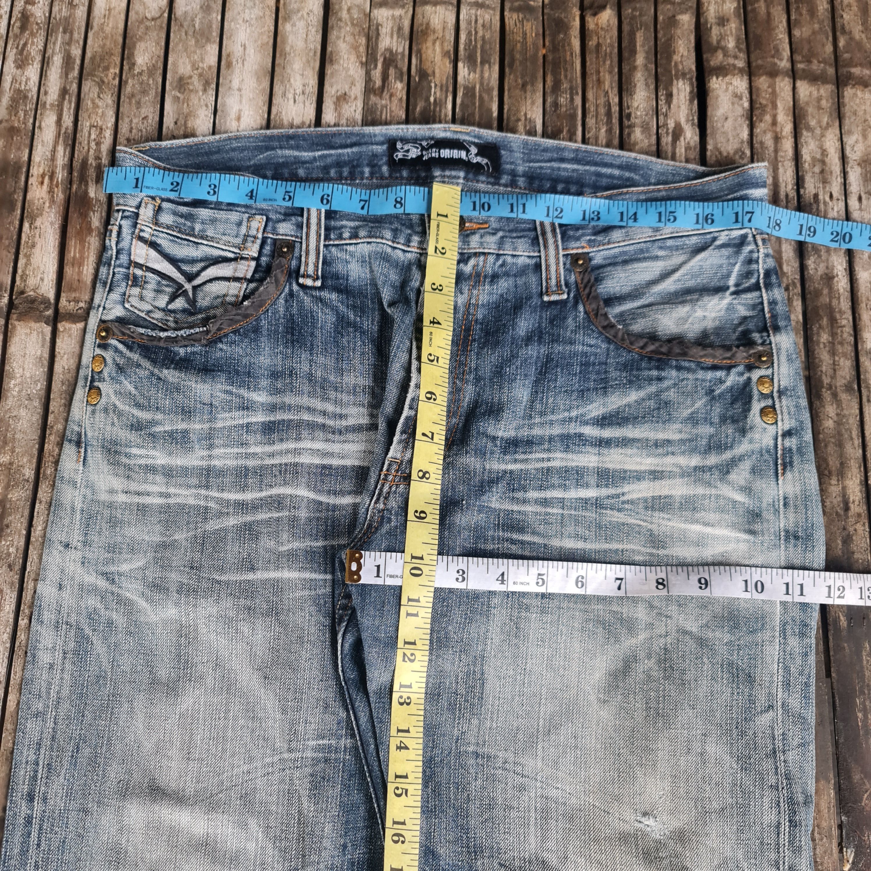 Japanese Brand Vintage Oririn embroidery logo jeans j0001 Size US 34 / EU 50 - 12 Thumbnail