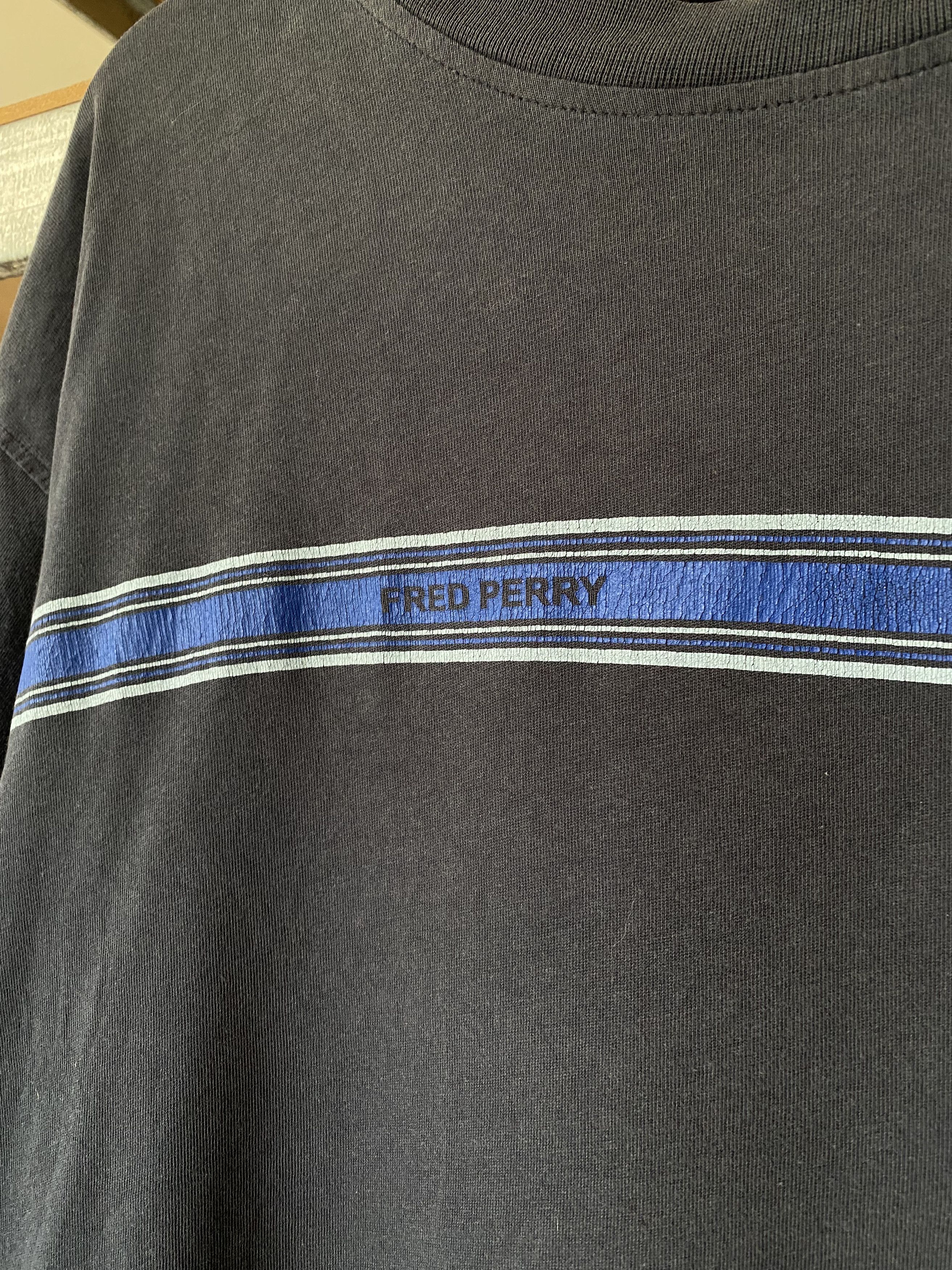 Fred Perry Fred Perry Vintage Graphic Tee Size US XL / EU 56 / 4 - 11 Thumbnail