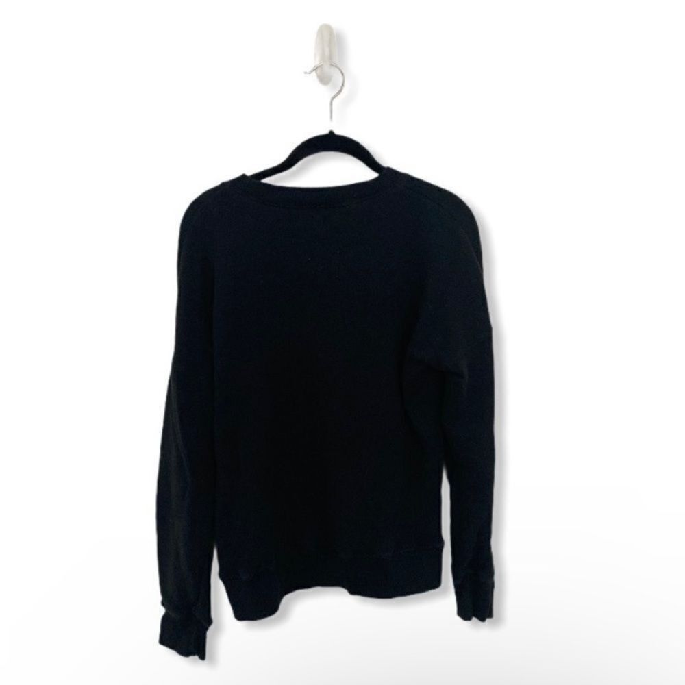 Madewell Miles by Madewell Black WOMEN WOMEN Graphic Sweatshirt Size Size M / US 6-8 / IT 42-44 - 4 Thumbnail