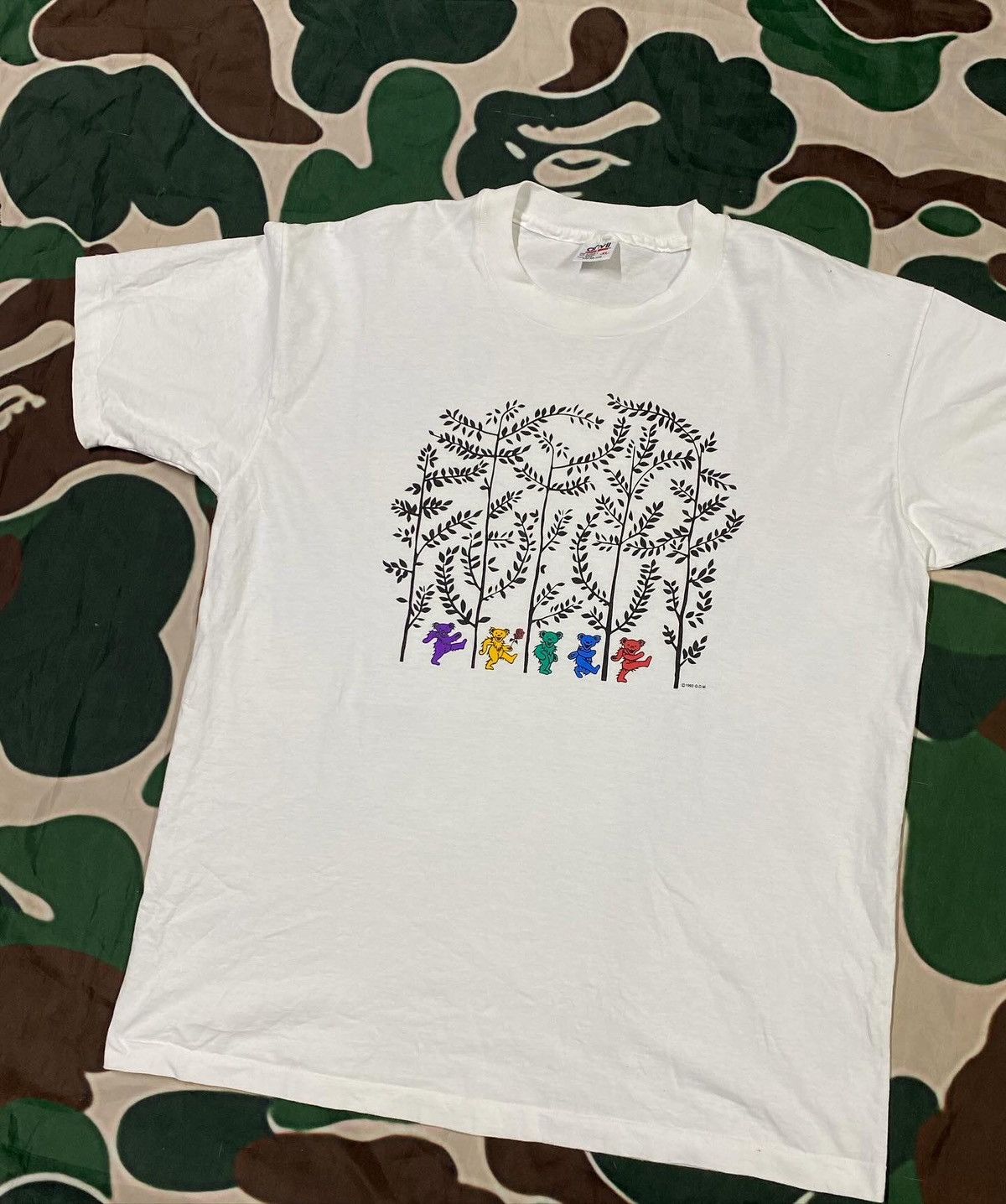Vintage 90’s Vintage Grateful Dead Band Tee Shirt XLarge Size US XL / EU 56 / 4 - 3 Thumbnail