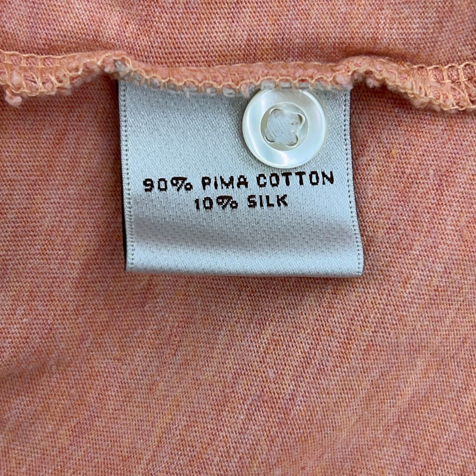 Peter Millar Peter Millar Size L Polo Shirt Crown Soft Melange Orange Size US L / EU 52-54 / 3 - 16 Thumbnail