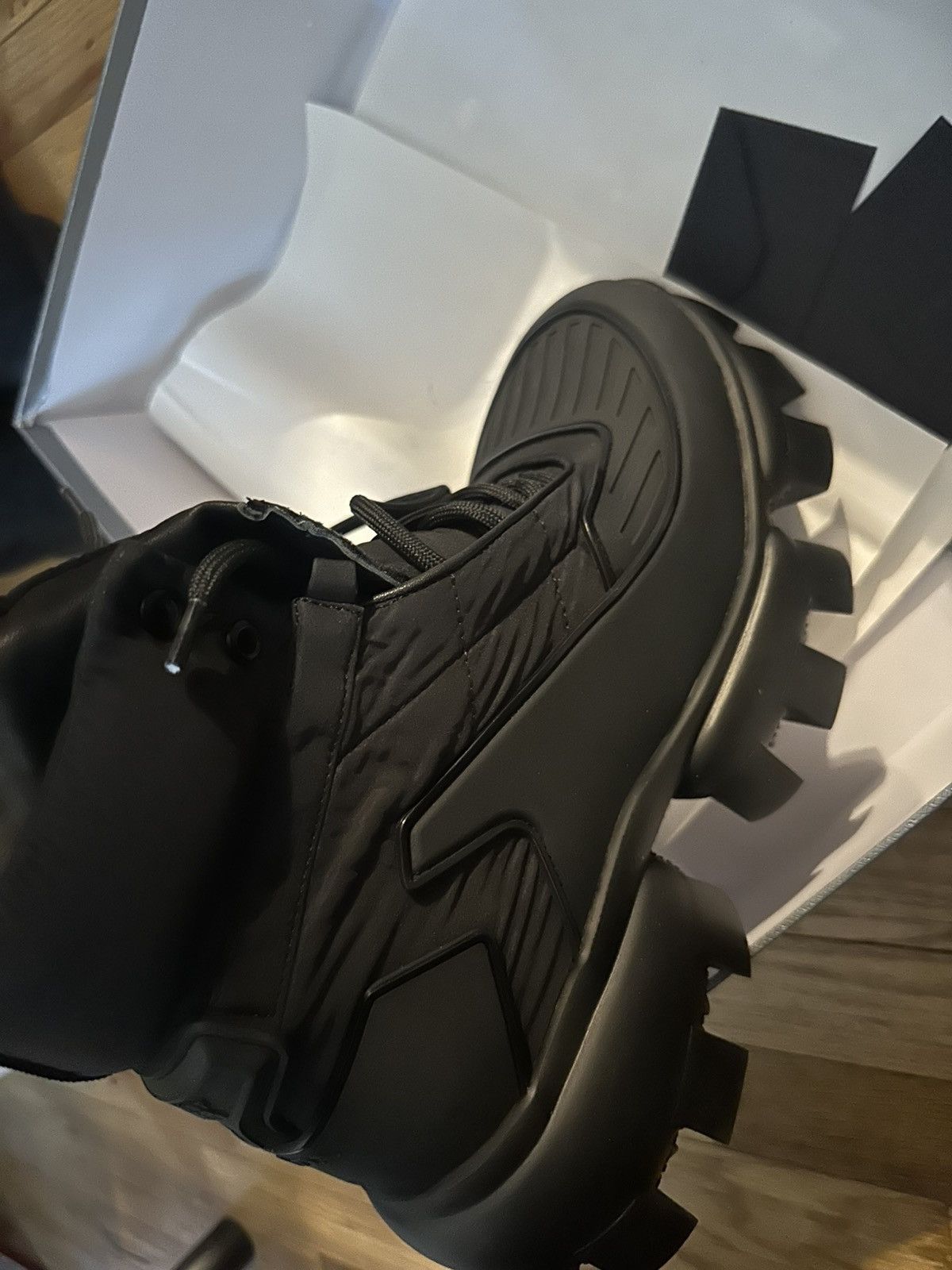 Prada Prada Mens Cloudbust Thunder Shoes Size US 11.5 / EU 44-45 - 9 Thumbnail