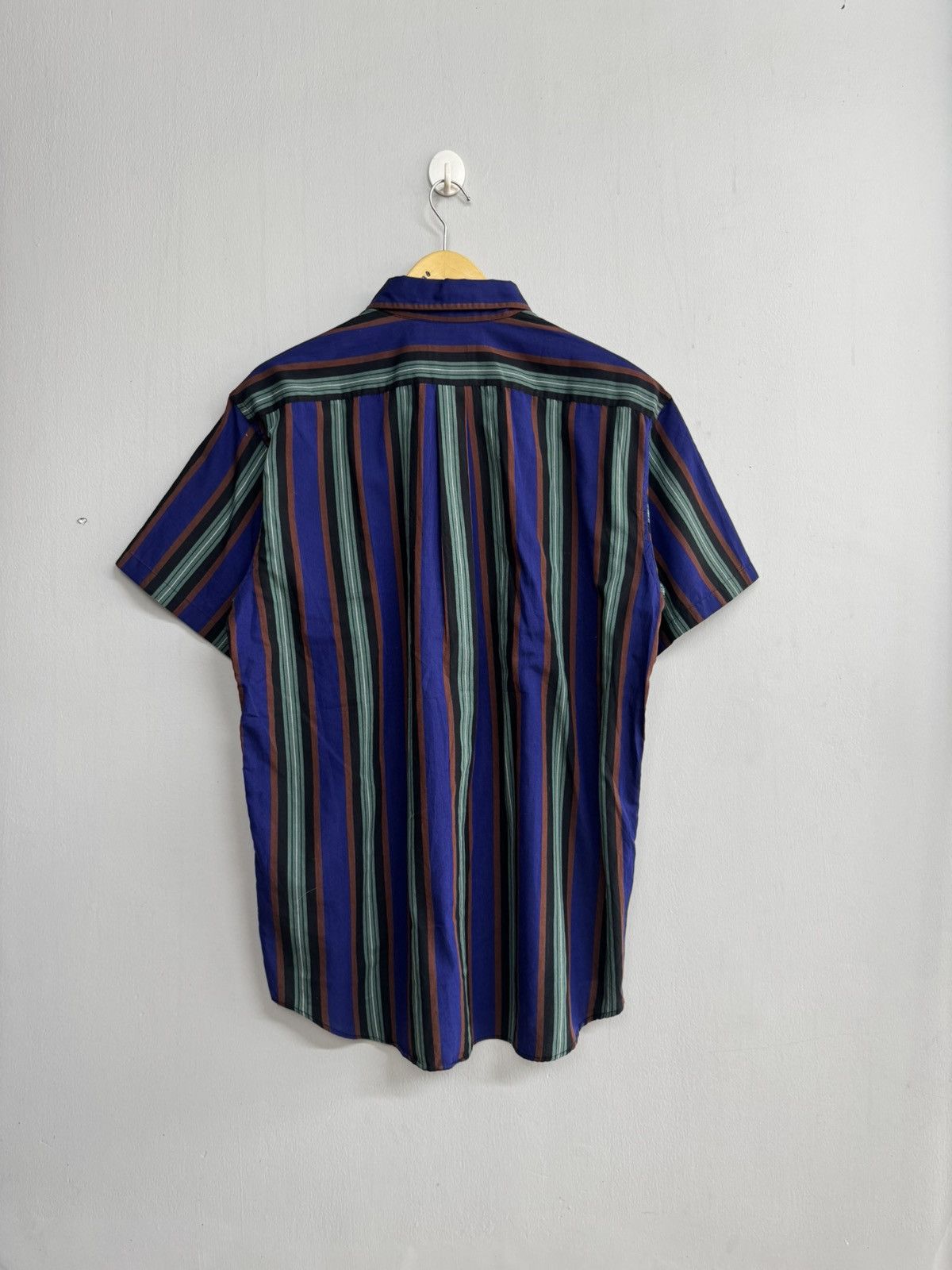 Christian Dior Monsieur VINTAGE CHRISTIAN DIOR MONSIEUR STRIPED POCKET SHIRT Size US M / EU 48-50 / 2 - 4 Thumbnail