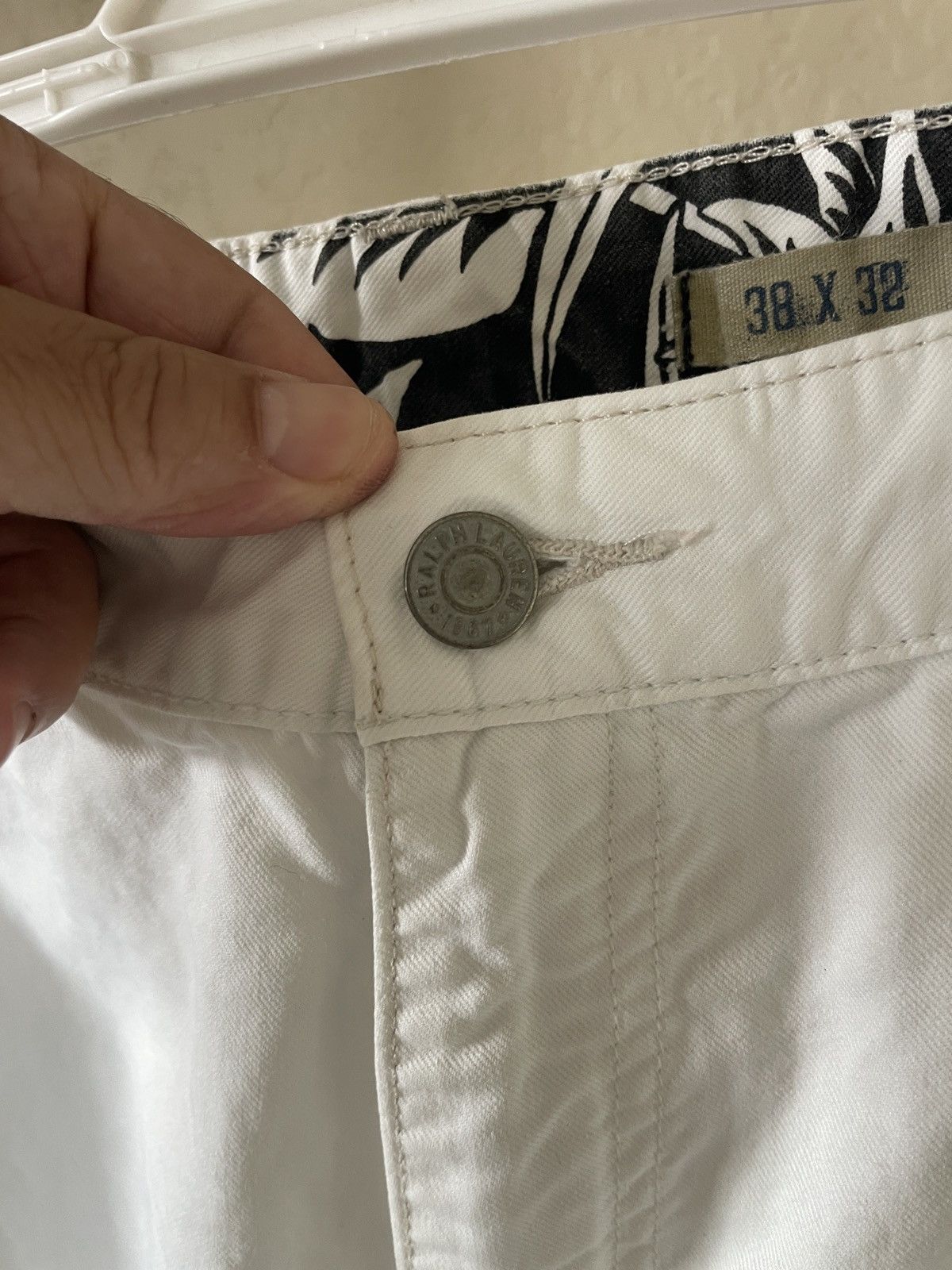 Ralph Lauren Marine Supplies LX -VII RL 1967 cotton/linen jeans Size US 38 / EU 54 - 4 Thumbnail