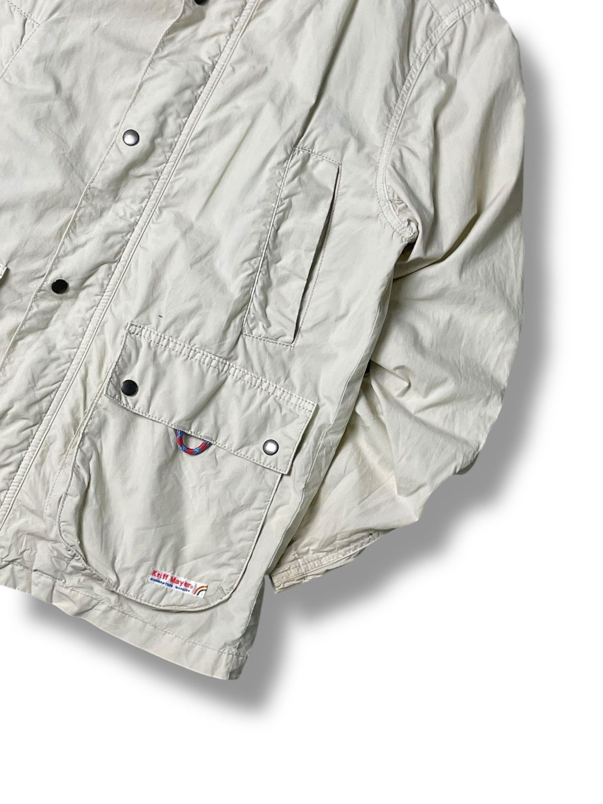 Japanese Brand × Vintage Kriff Mayer Brand Hooded Light Jacket (61) Size US M / EU 48-50 / 2 - 2 Thumbnail