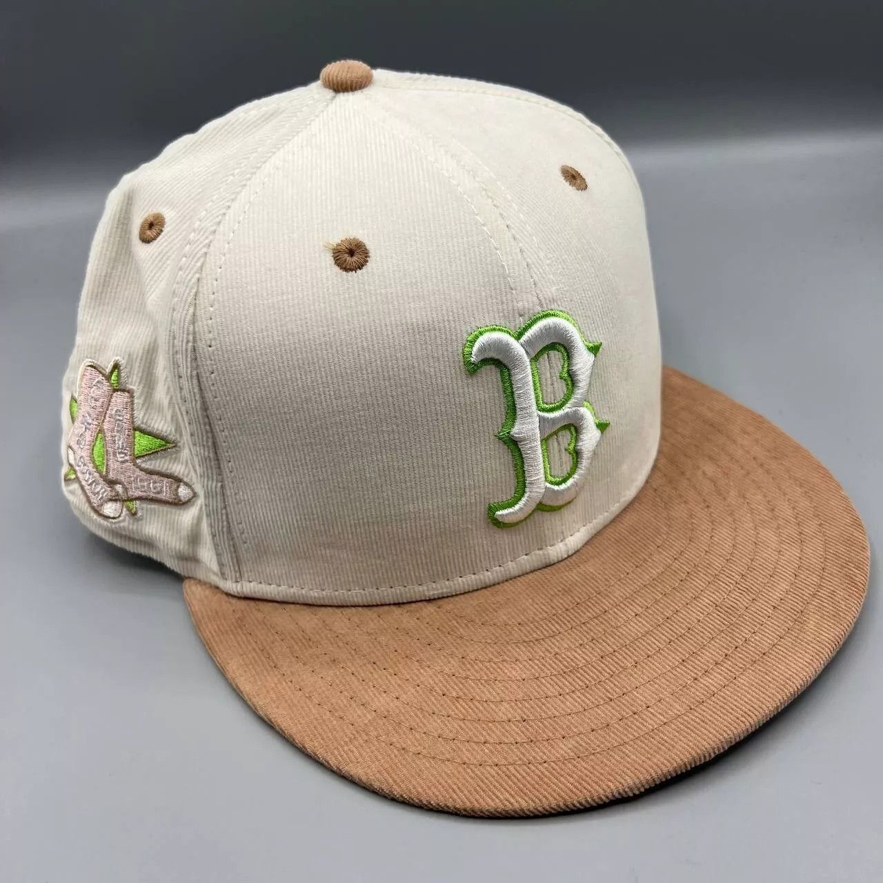 Stussy Curly S New Era Cap カーキブラウン7 1/8 workflowindoready New Era 59fifty Stussy Curly S 💯authentic