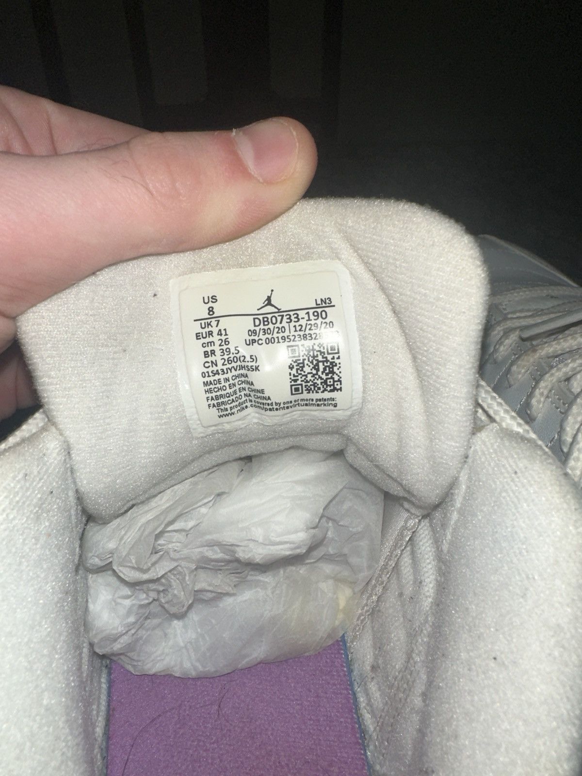 Jordan Brand × Nike Jordan 12 easter low Size US 8 / EU 41 - 6 Thumbnail