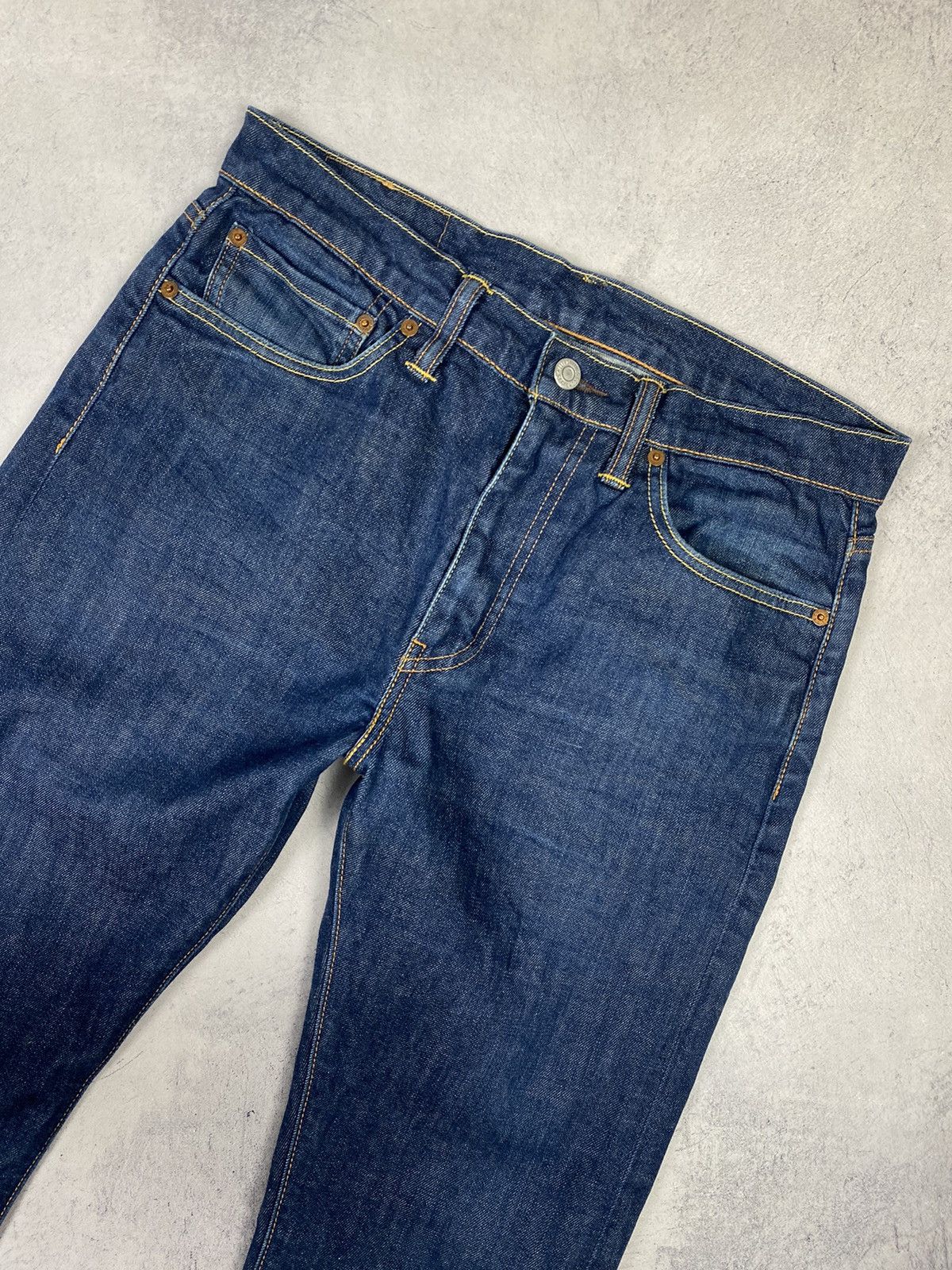 Designer × Levi's Levis 510 Dark Blue Denim Jeans 32 x 32 Size US 32 / EU 48 - 5 Thumbnail