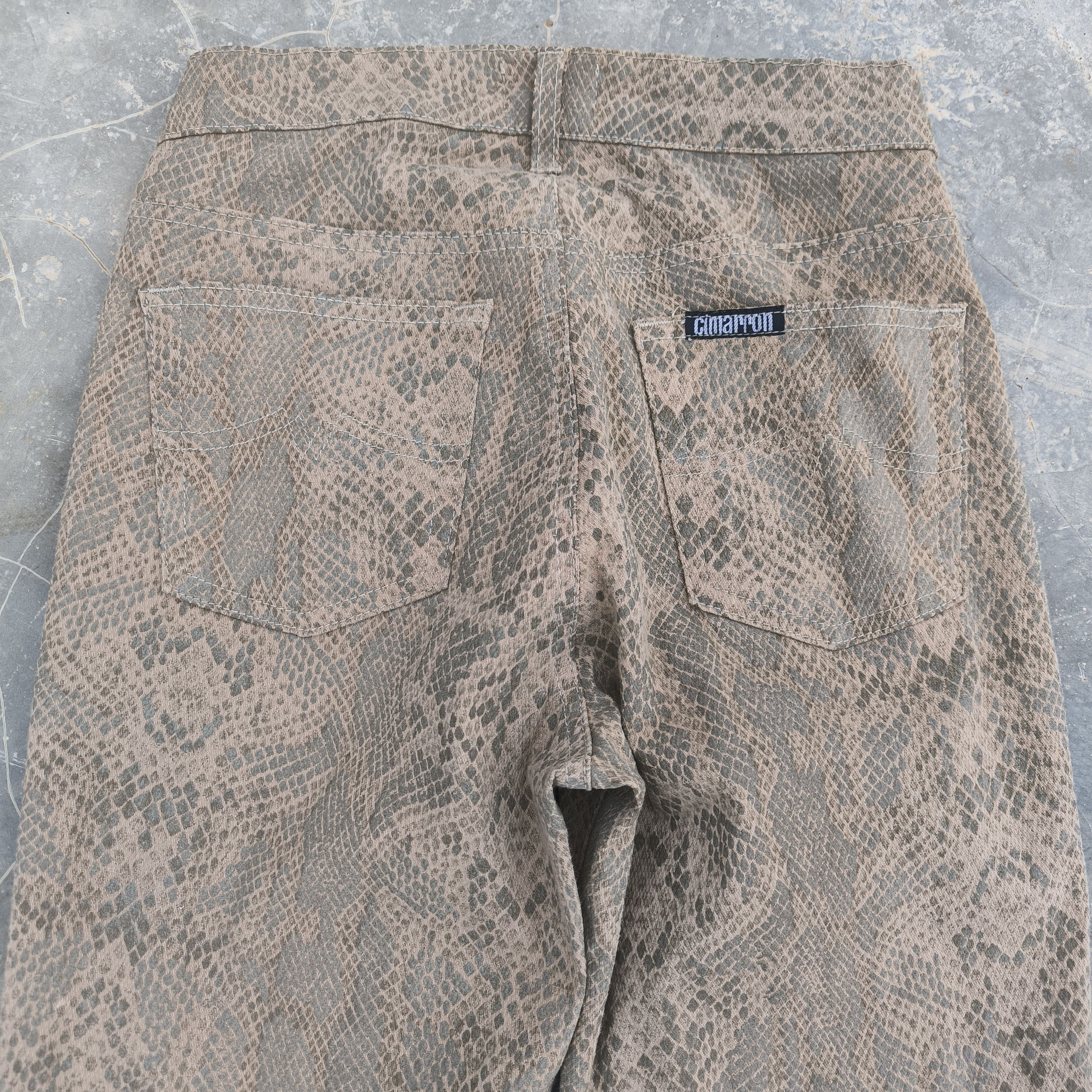 If Six Was Nine Stretchy flared Full printed Python Snake Skin Size 27" / US 4 / IT 40 - 6 Thumbnail
