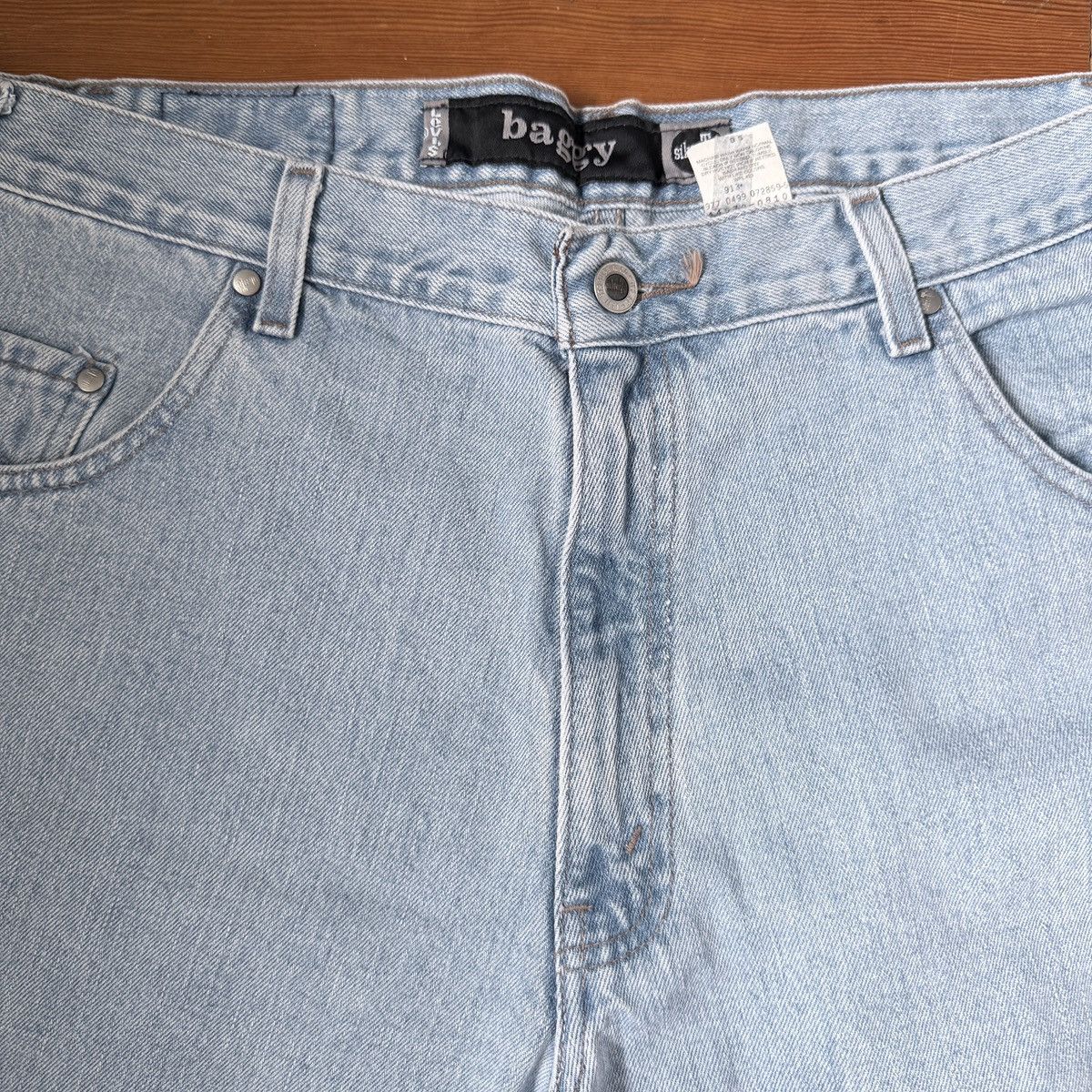 Levi's Vintage Clothing 90’s Silvertab Super Baggy Jeans Size US 38 / EU 54 - 6 Thumbnail