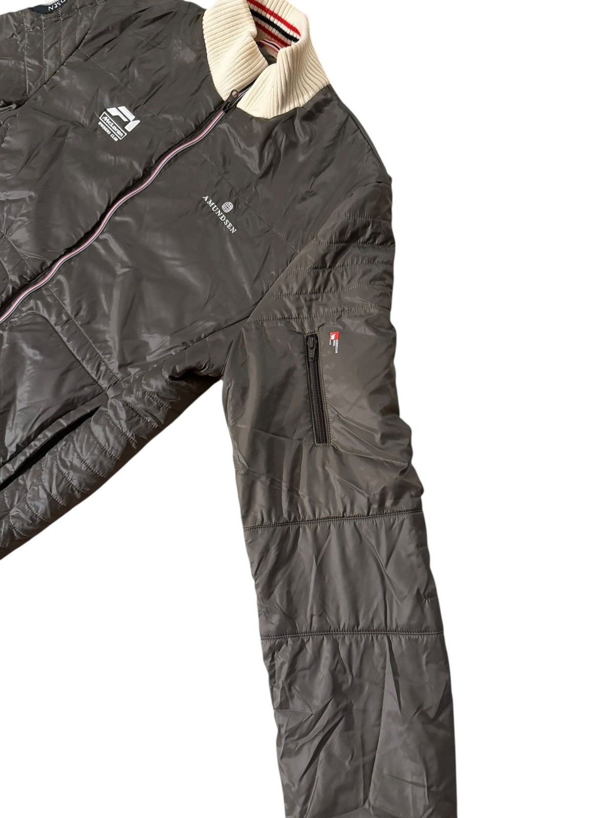 Other F1 McLaren Owners club Amundsen Breguet Rare Bomber Jacket Size US L / EU 52-54 / 3 - 3 Thumbnail
