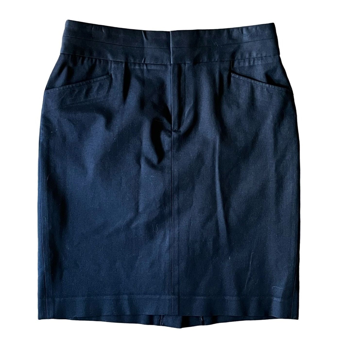 Banana Republic Banana Republic Classic Black Pencil Skirt Stretch Sz. 10 Size 32" / US 10 / IT 46 - 1 Thumbnail
