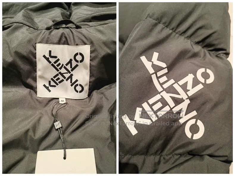 Kenzo Kenzo Men's Hooded Down Jacket - Ribbed Size US M / EU 48-50 / 2 - 5 Thumbnail