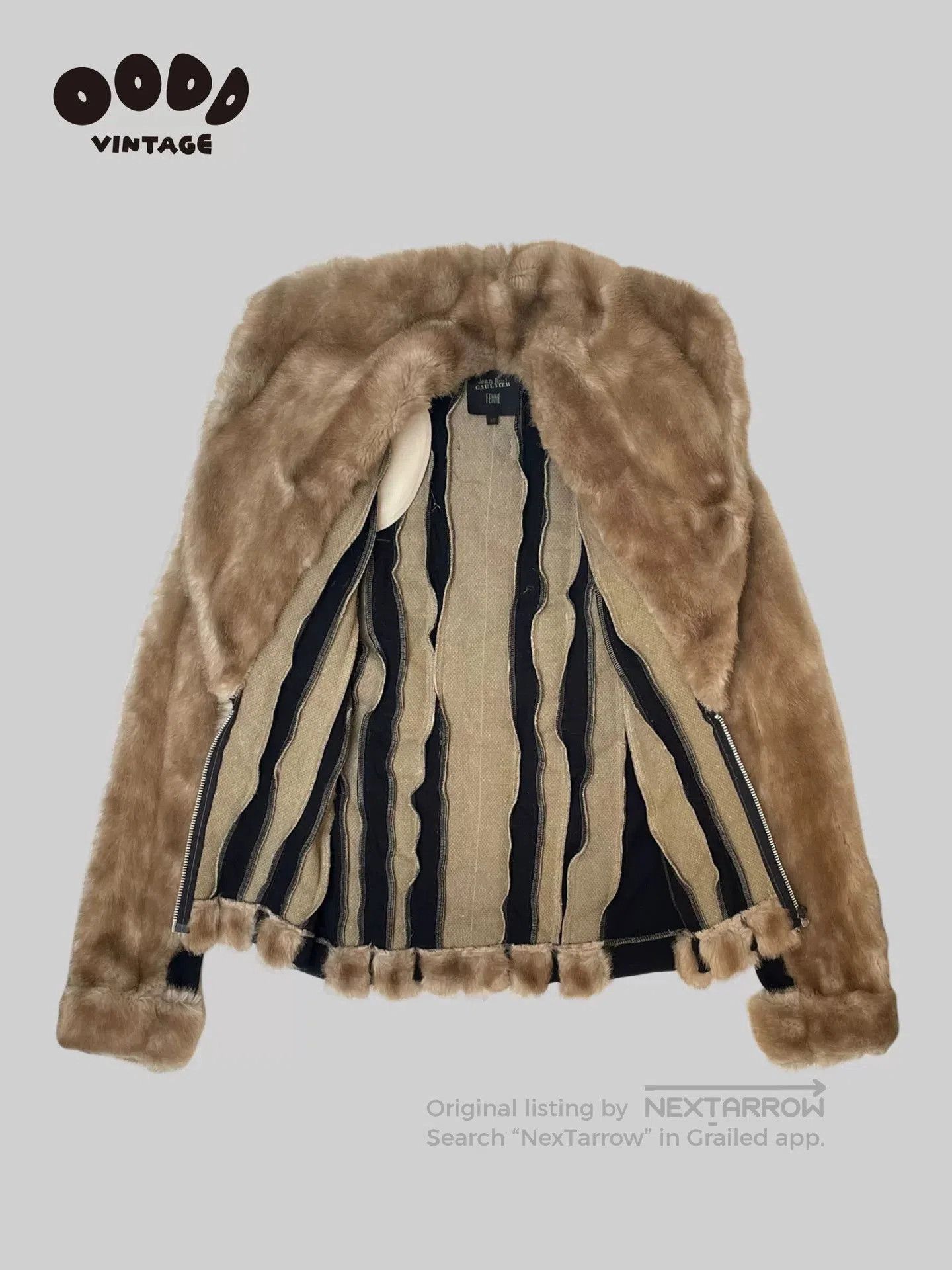 Jean Paul Gaultier Jean Paul Gaultier Knit Fur Jacket. Size S / US 4 / IT 40 - 3 Thumbnail
