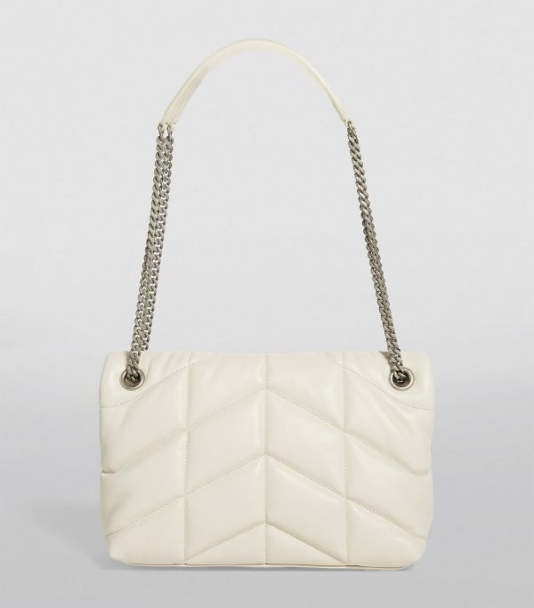 Saint Laurent Paris o1s1wg110924 Size: OS / Puffer Small Nappa Leather Bag Beige Size ONE SIZE - 2 Thumbnail