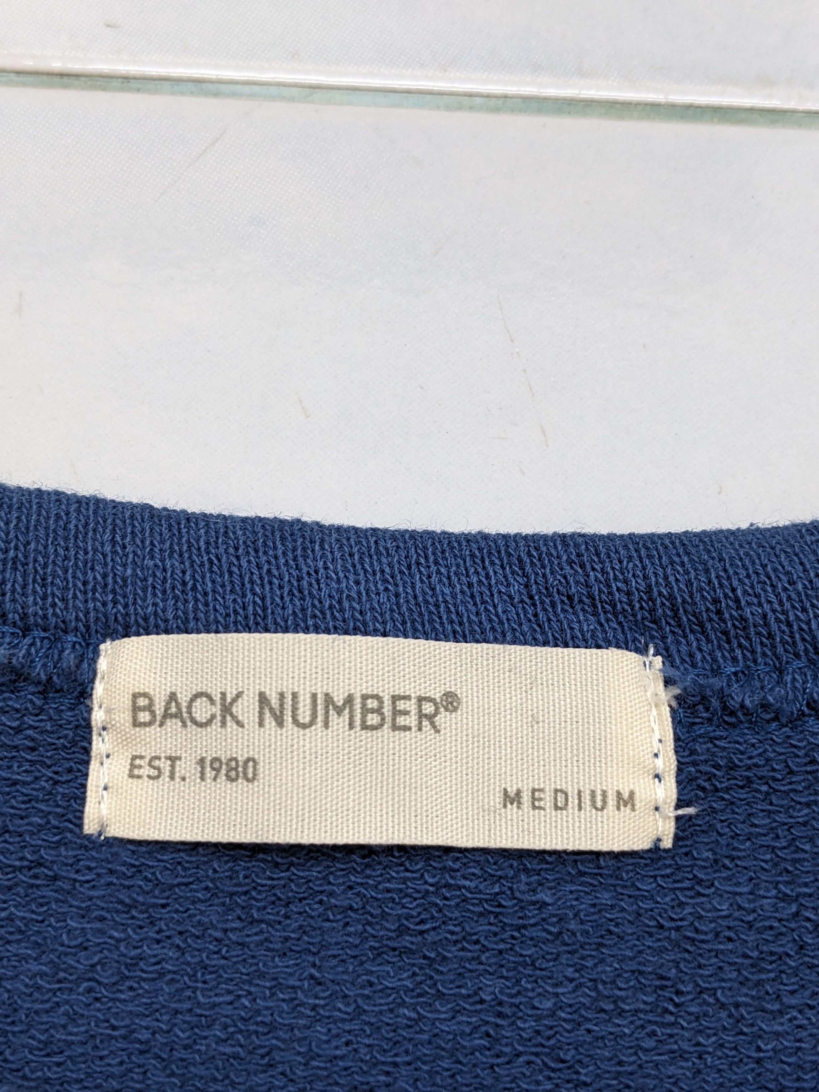 Japanese Brand Japanese Brand Back Number Sweatshirt Size US M / EU 48-50 / 2 - 8 Thumbnail