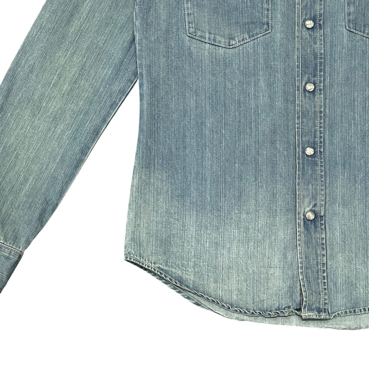 Lithium Vtg Lithium Homme Embroidered Slim Fit Denim Western Jacket Size US S / EU 44-46 / 1 - 4 Thumbnail
