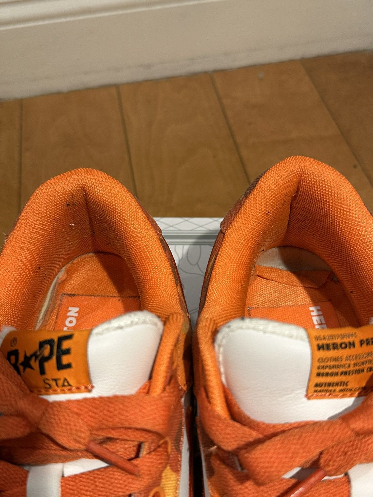 Bape × Heron Preston Heron Preston x A BATHING APE Bapesta Size US 10 / EU 43 - 11 Thumbnail