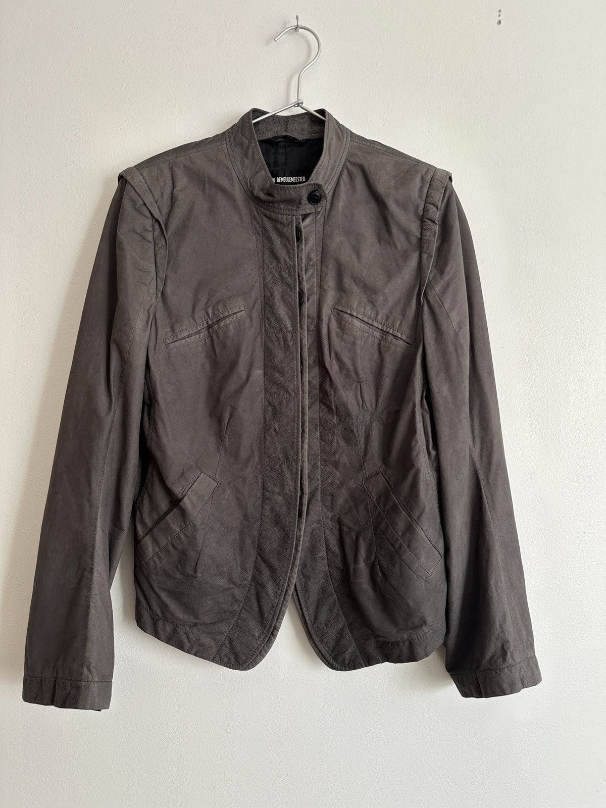 Ann Demeuelemeester Leather Jacket