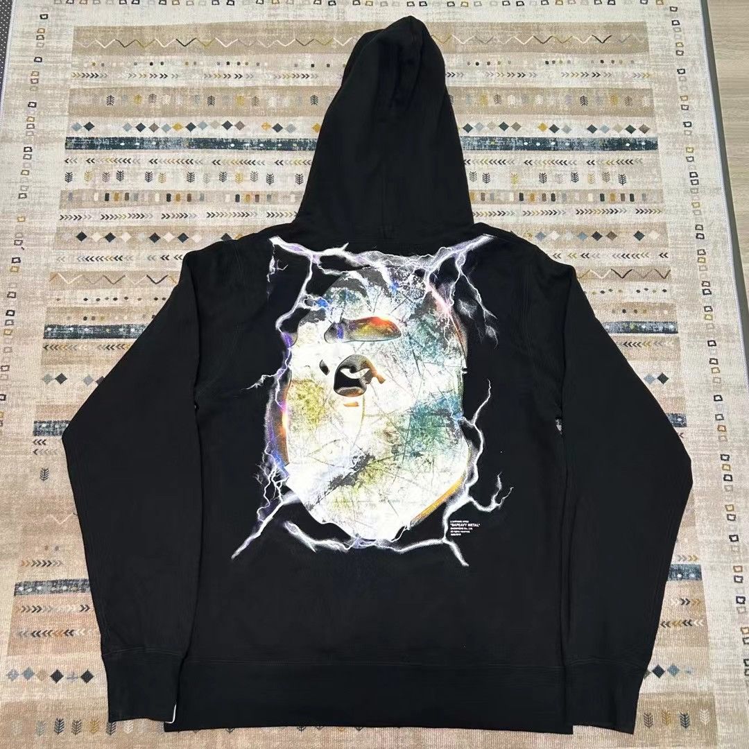 Bape BAPEAVY METAL PULLOVER HOODIE Size US L / EU 52-54 / 3 - 2 Thumbnail
