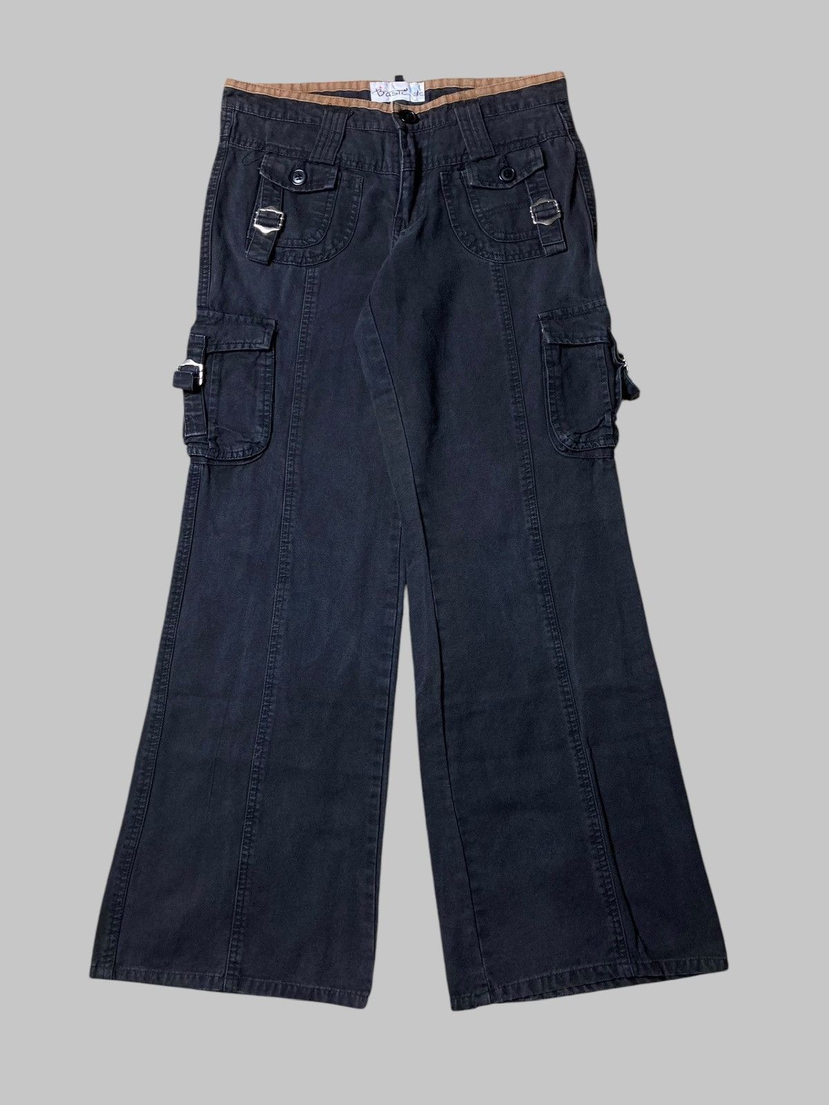 Hysteric Glamour × Japanese Brand BASIC BRAND Cargo Bondage Baggy Wash Pants Size US 28 / EU 44 - 1 Thumbnail