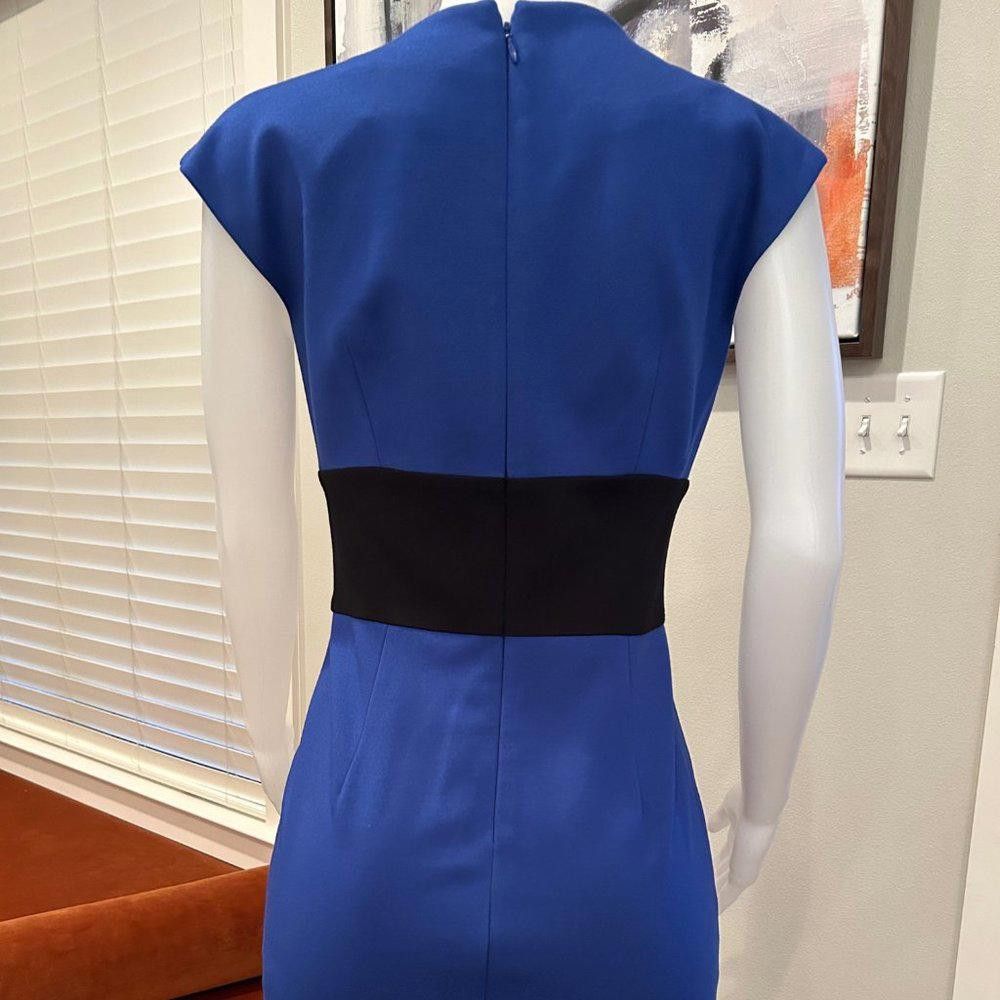 Designer Trina Turk Color Block Sheath Dress Size M / US 6-8 / IT 42-44 - 7 Thumbnail