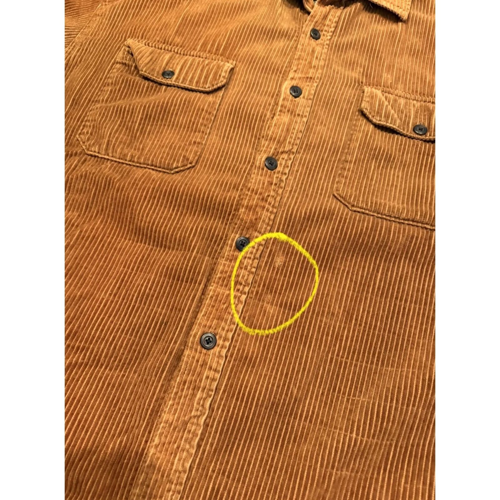 J.Crew VINTAGE J.CREW OARSman Shacket Corduroy Button Up Shirt Jacket Mens XL Brown Lined Pockets 90s Retro Size US XL / EU 56 / 4 - 6 Thumbnail